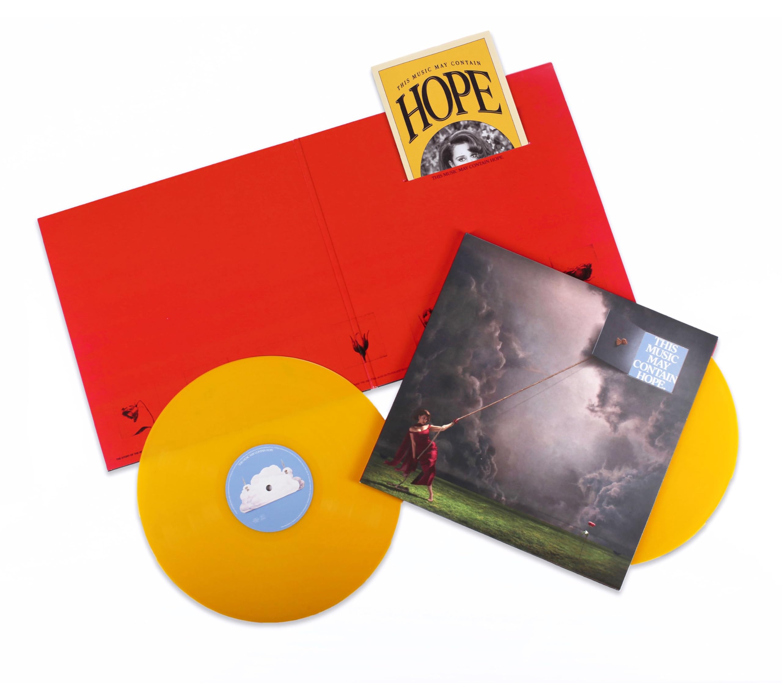 RAYE - THIS MUSIC MAY CONTAIN HOPE [Yellow Vinyl Double LP] 2