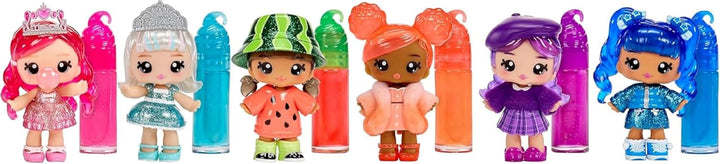 Yummiland Lipgloss Doll - Rory Blueberry - Scented DIY Lipgloss Kit for Kids Ages 4+
