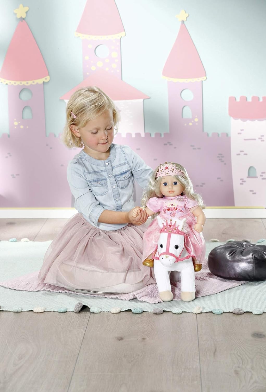 Baby Annabell Little Sweet Pony 36cm - Interactive Doll Accessory for Toddlers 1 Year & Up 3