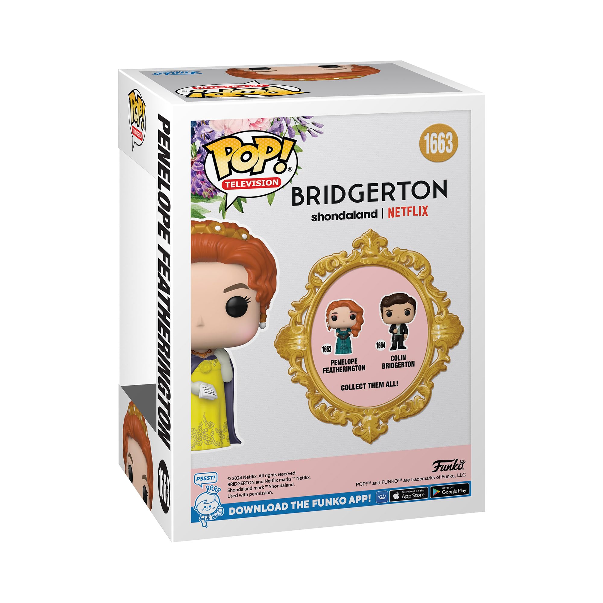 Funko POP! TV: Bridgerton - Penelope Featherington Vinyl Figure (Model 61395) 3