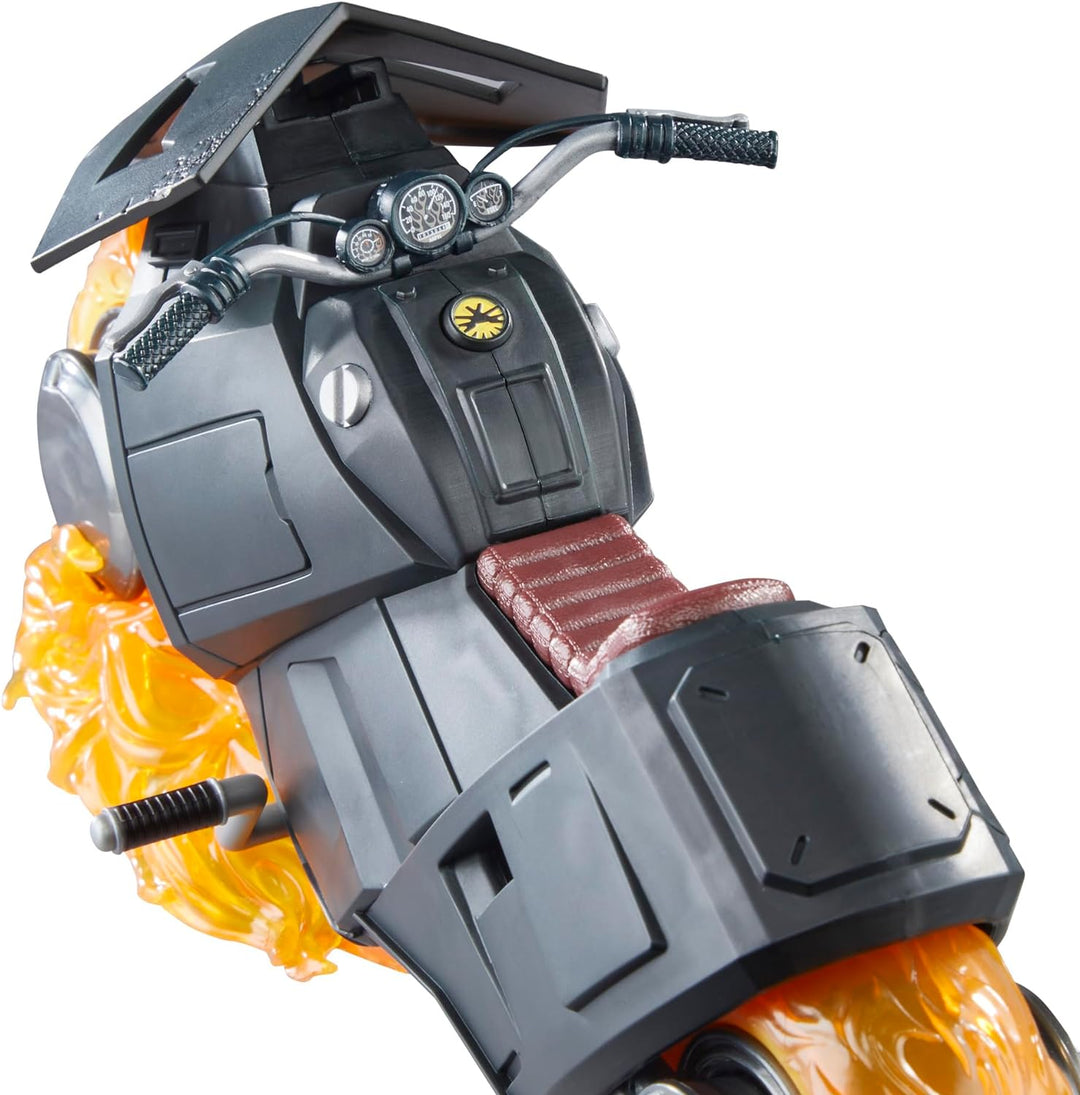 Hasbro Marvel Legends Series Ghost Rider - Danny Ketch Action Figure with Hell Cycle Motorcycle (F1234)