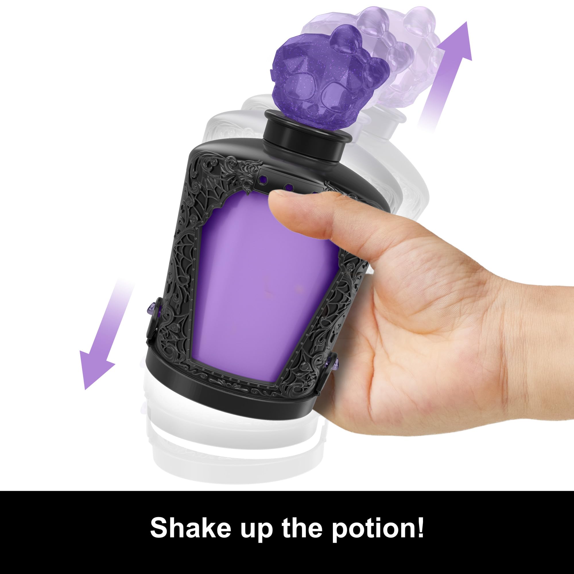 Monster High Potions Mini Dolls and Accessories - 3-inch Surprise Character in Crystal Bottle 4