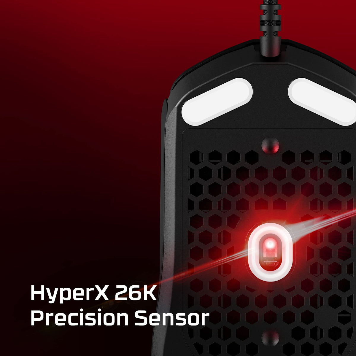 HyperX Pulsefire Haste 2 Gaming Mouse - 8,000 Hz, 26,000 DPI, Black