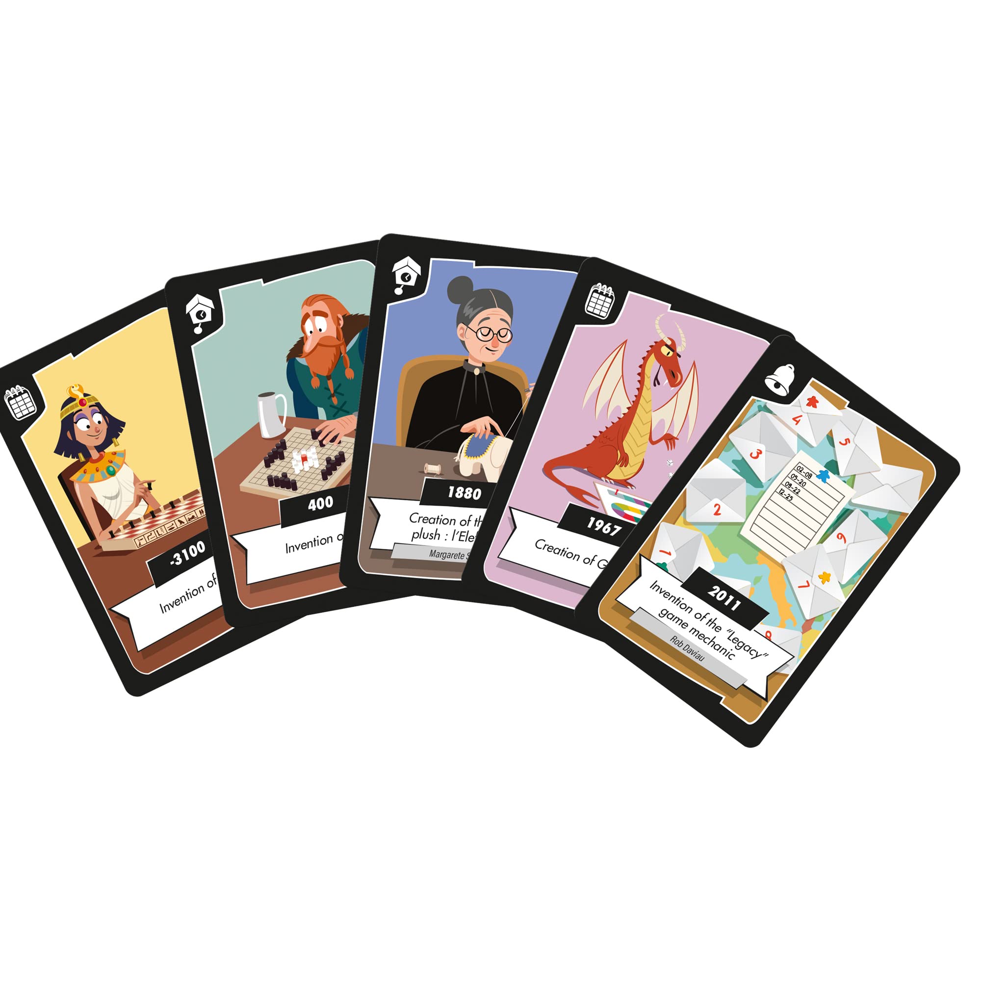 Zygomatic Timeline Twist: Pop Culture Card Game for 2-6 Players 2