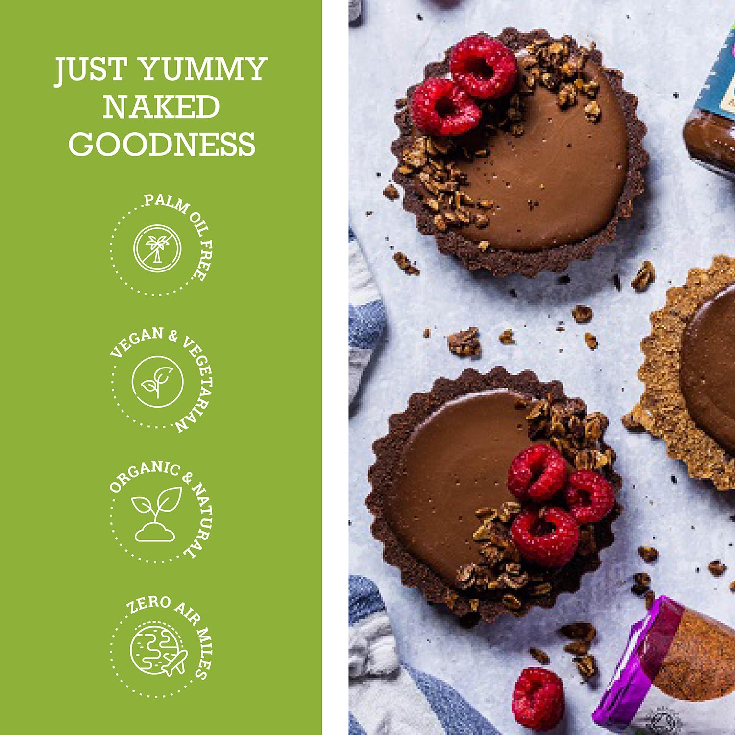 Mr Organic - Cocoa Biscuits 250g - Organic, Palm Oil Free, Vegan Chocolate Cookies 5