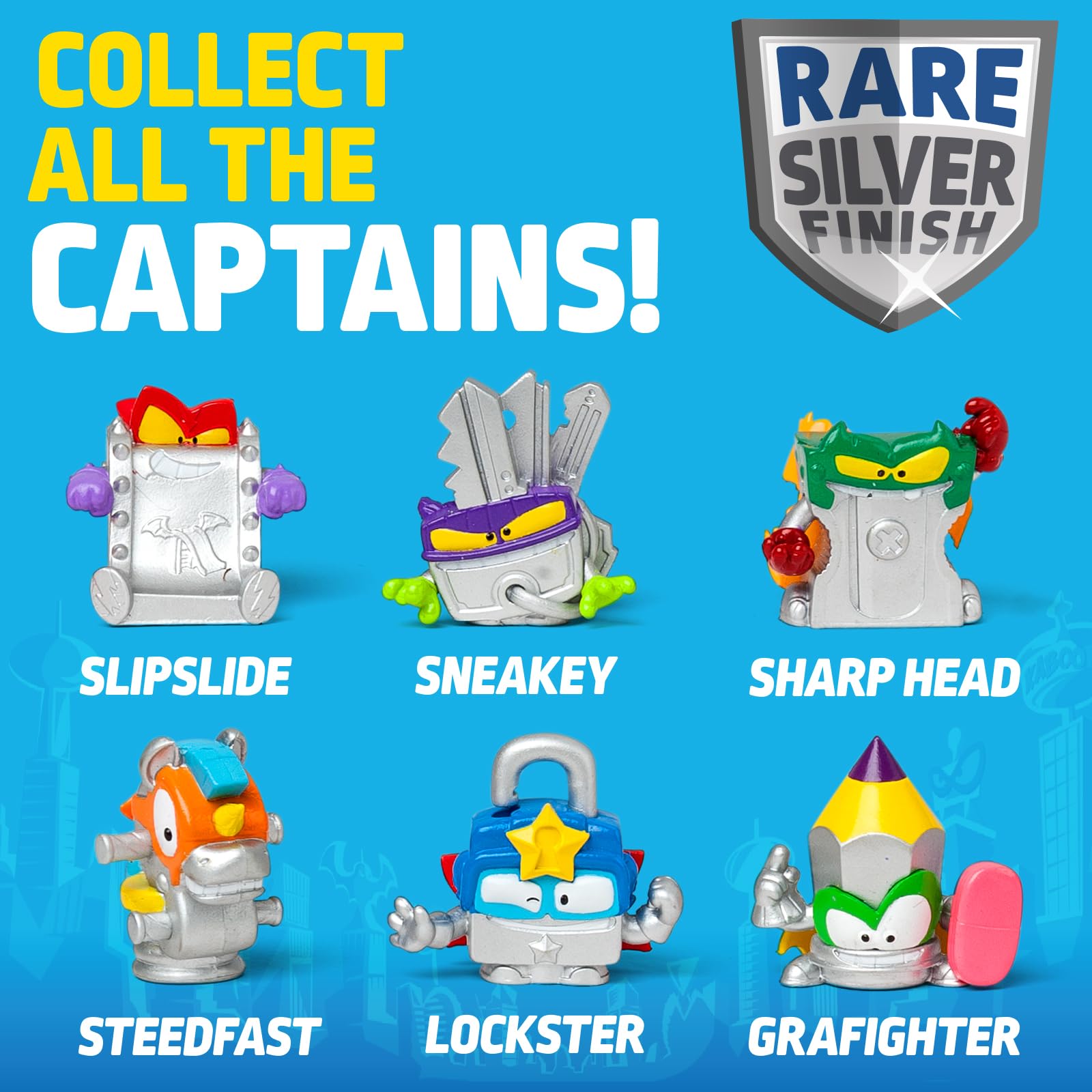 SUPERTHINGS RIVALS OF KABOOM Kazoom Power Battle Action Figures | 25 Surprise Blind Bags 5