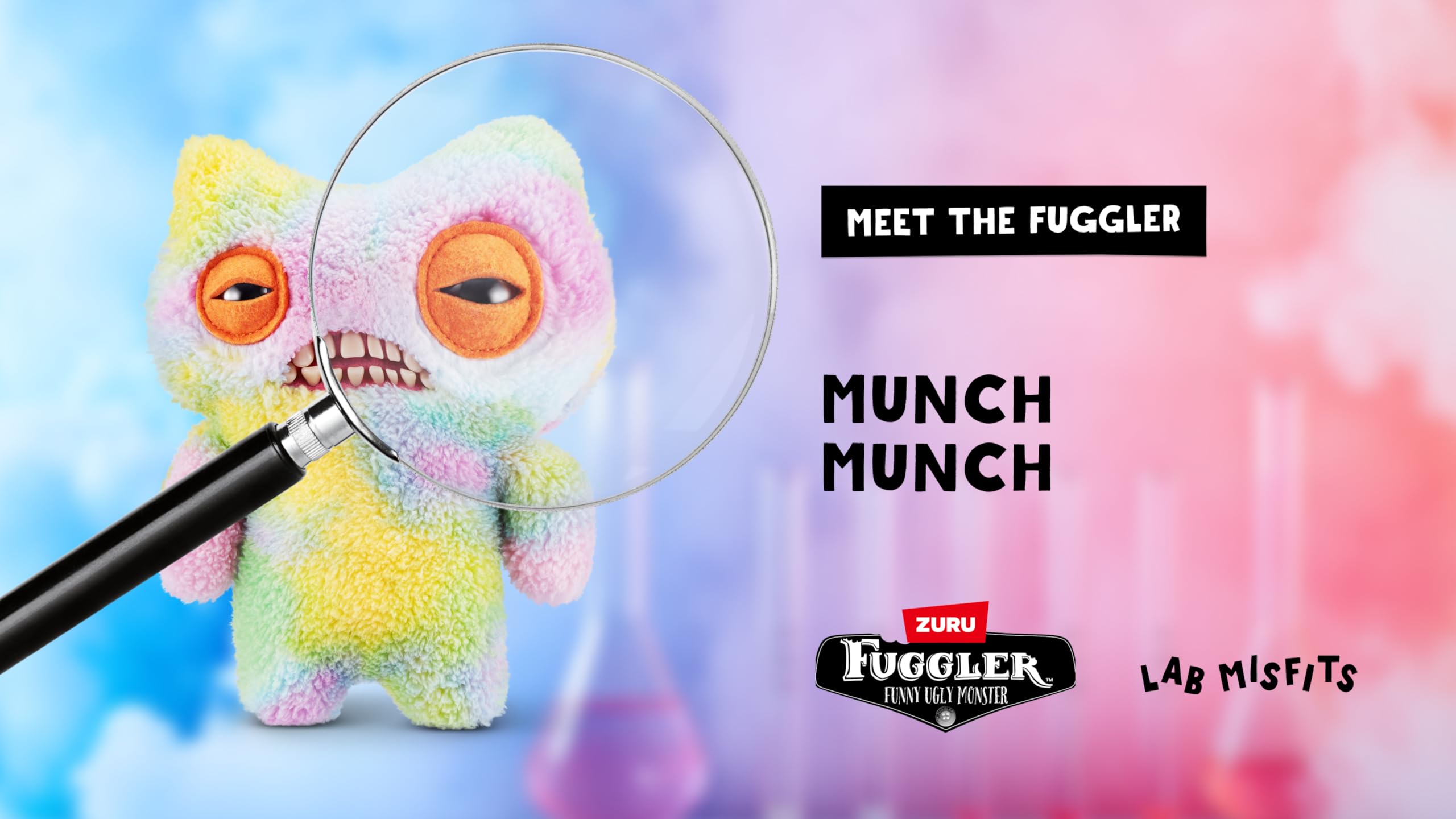 Fuggler Laboratory Misfits Plush Toy - 9 Inch Soft Doll | Munch Munch Character 6