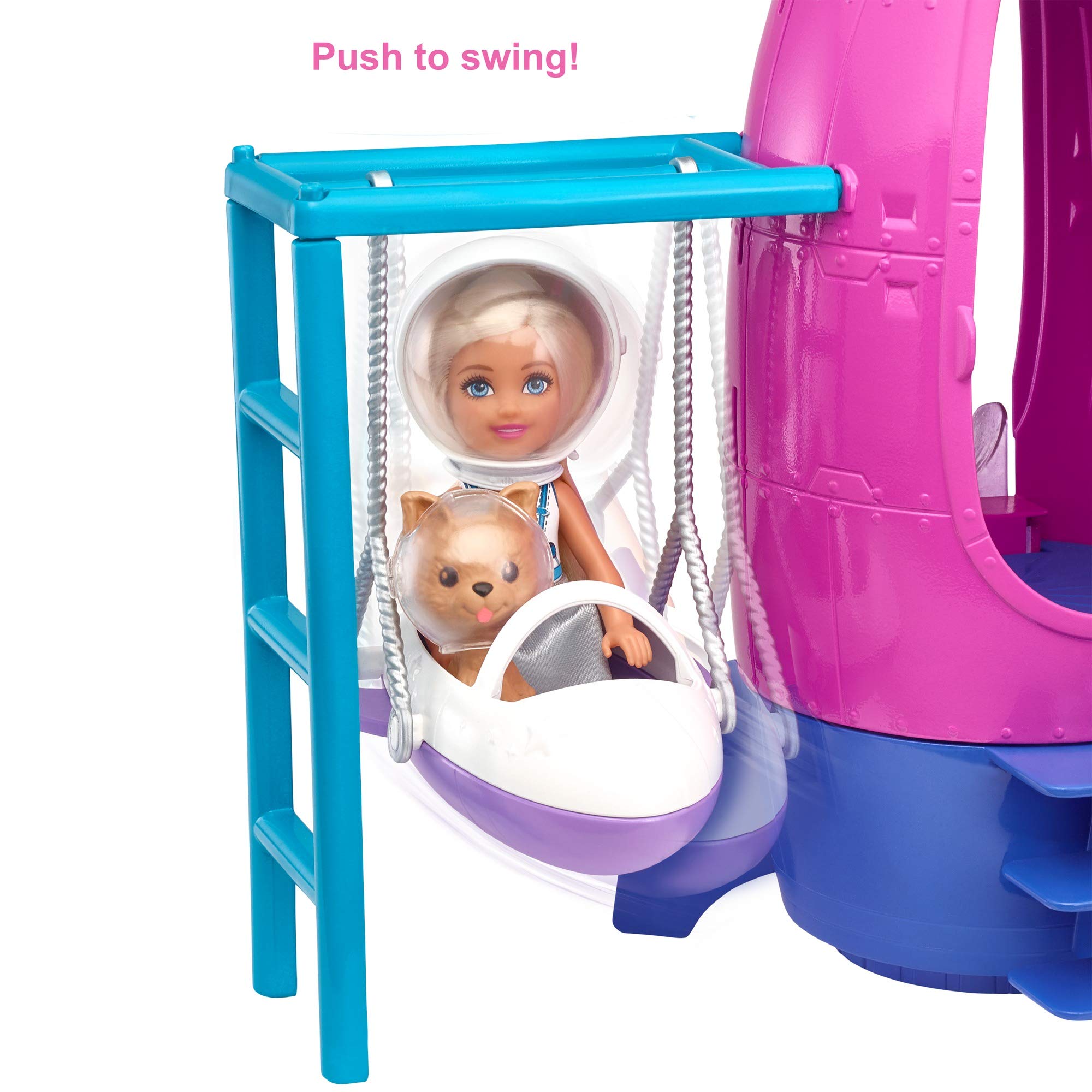 Barbie Space Discovery Chelsea Doll & Rocket Ship Playset with Puppy - Ages 3 to 7 10