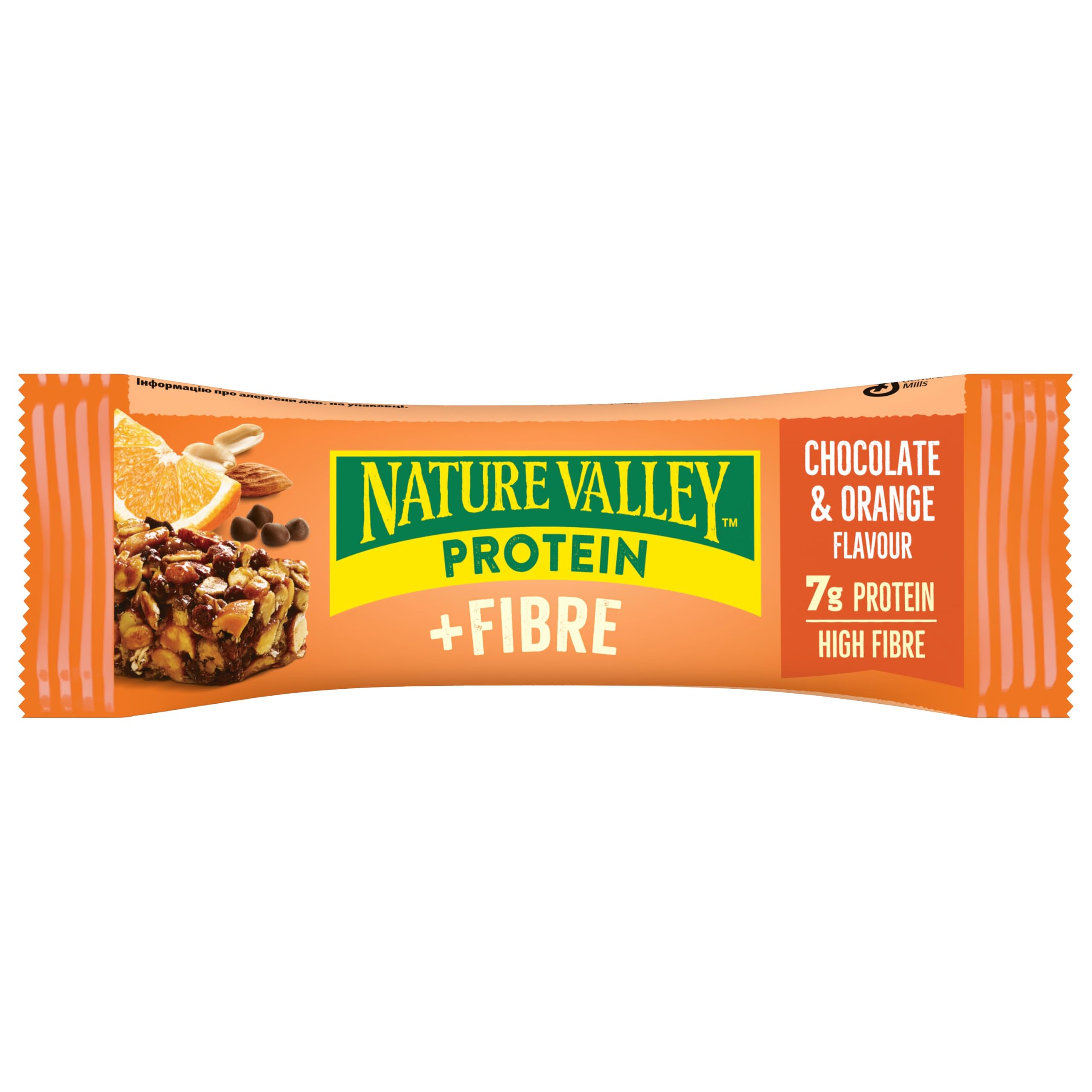 Nature Valley Protein Chocolate & Orange Bars - 7g Protein | High Fibre | No Artificial Flavours 4