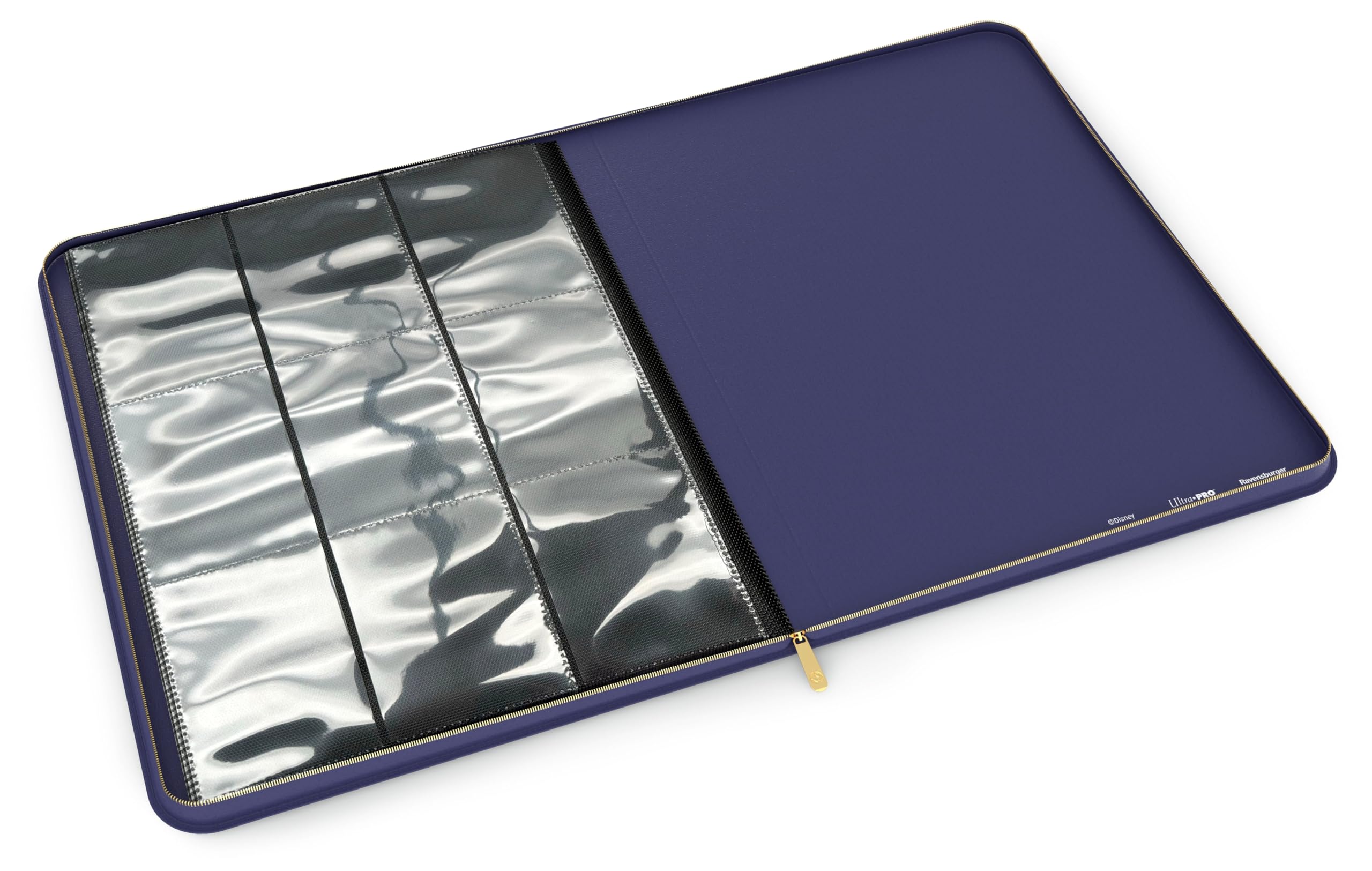Ravensburger Disney Lorcana TCG Premium Scrapbook - Holds 252 Cards | Zip Closure | Leather Look 3