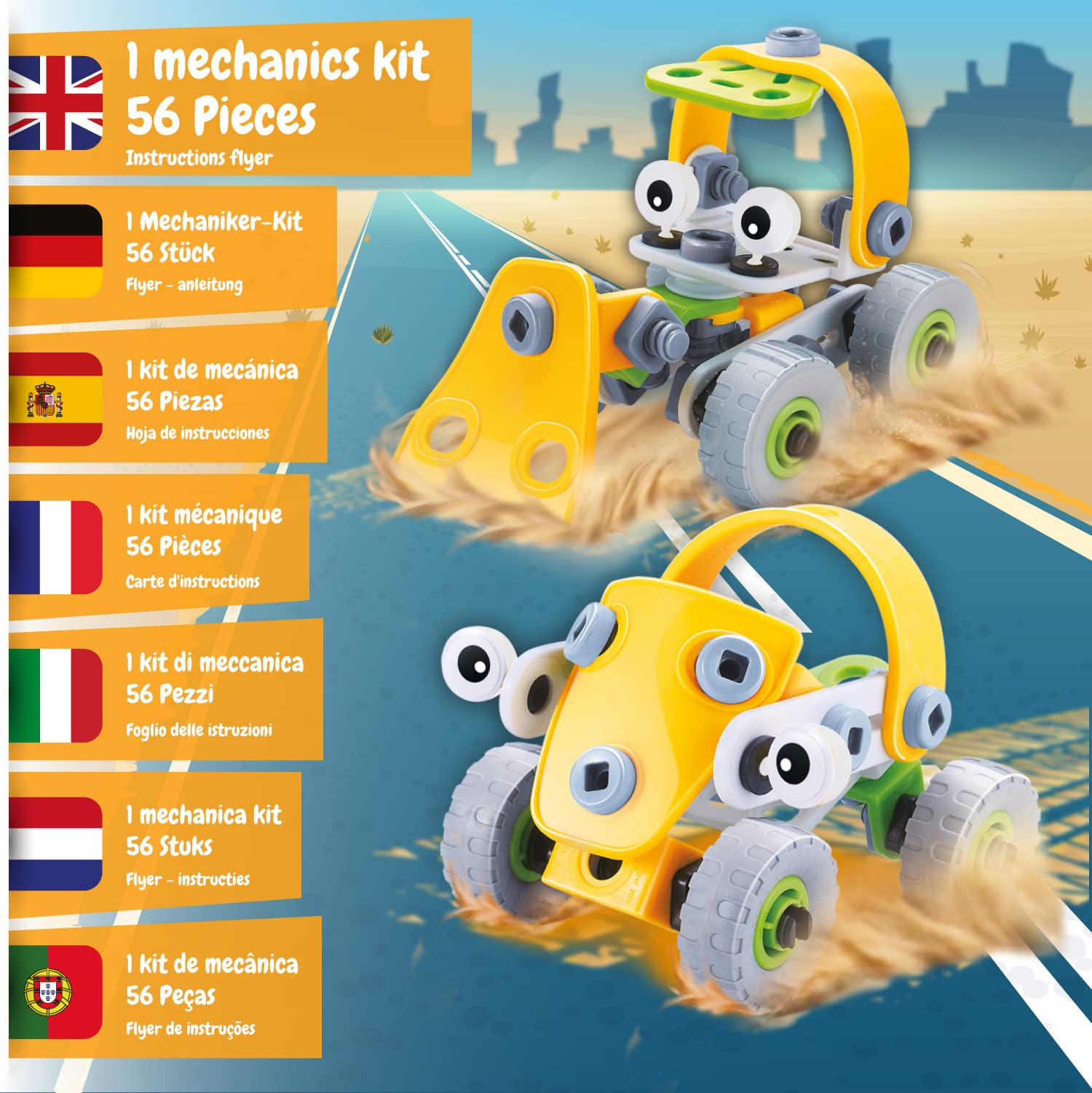 Science4you Auto Mechanics Laboratory - Build Your Own Car and Tractor Kit for Kids 4+ 9