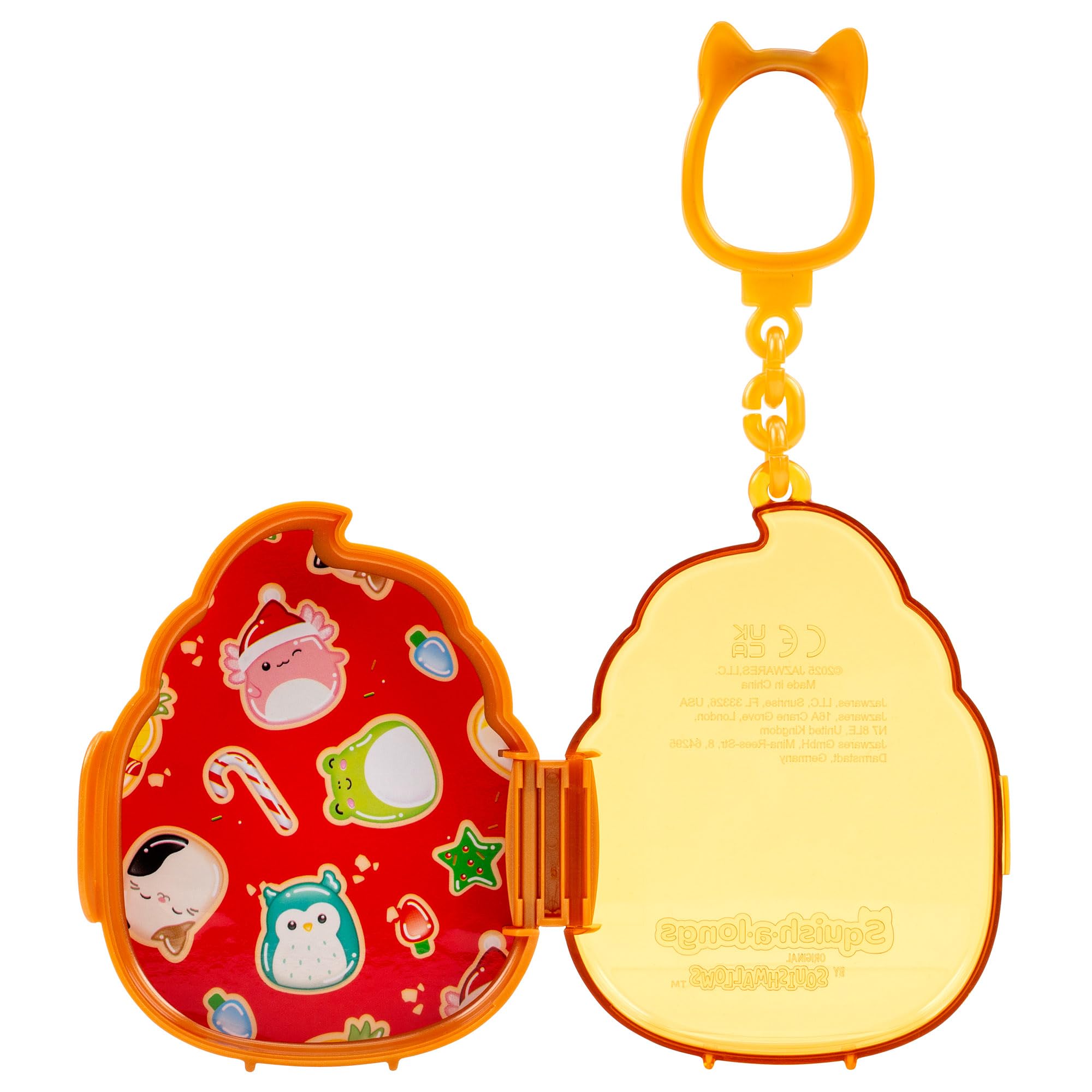 Squish-a-longs Chandra the Holiday Cupcake Clip-a-longs Mini-Squish Carrying Case with 4 Mini Figures 14