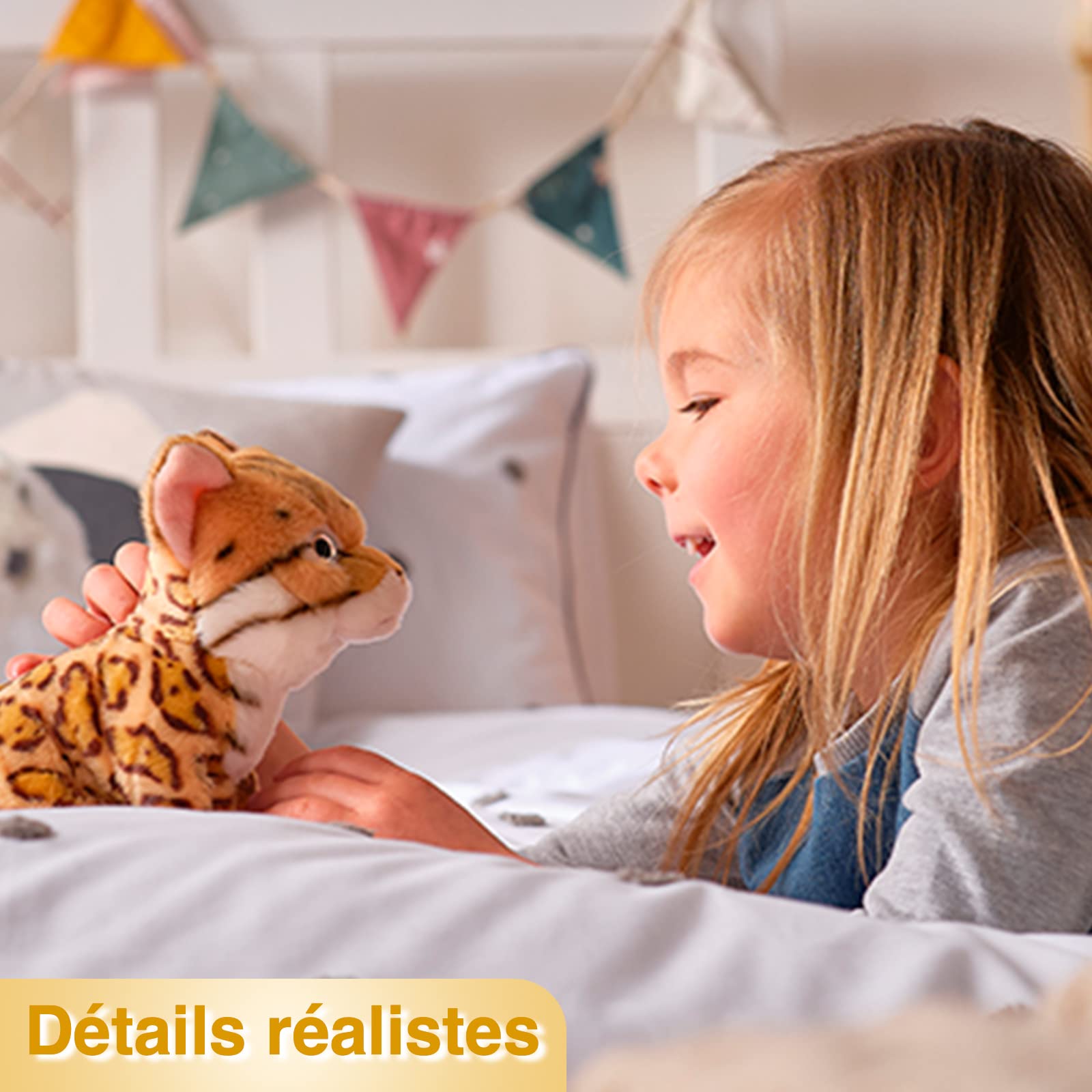 Living Nature Fawn Baby Deer Soft Toy - Realistic Detail, Eco-Friendly, 21cm 6