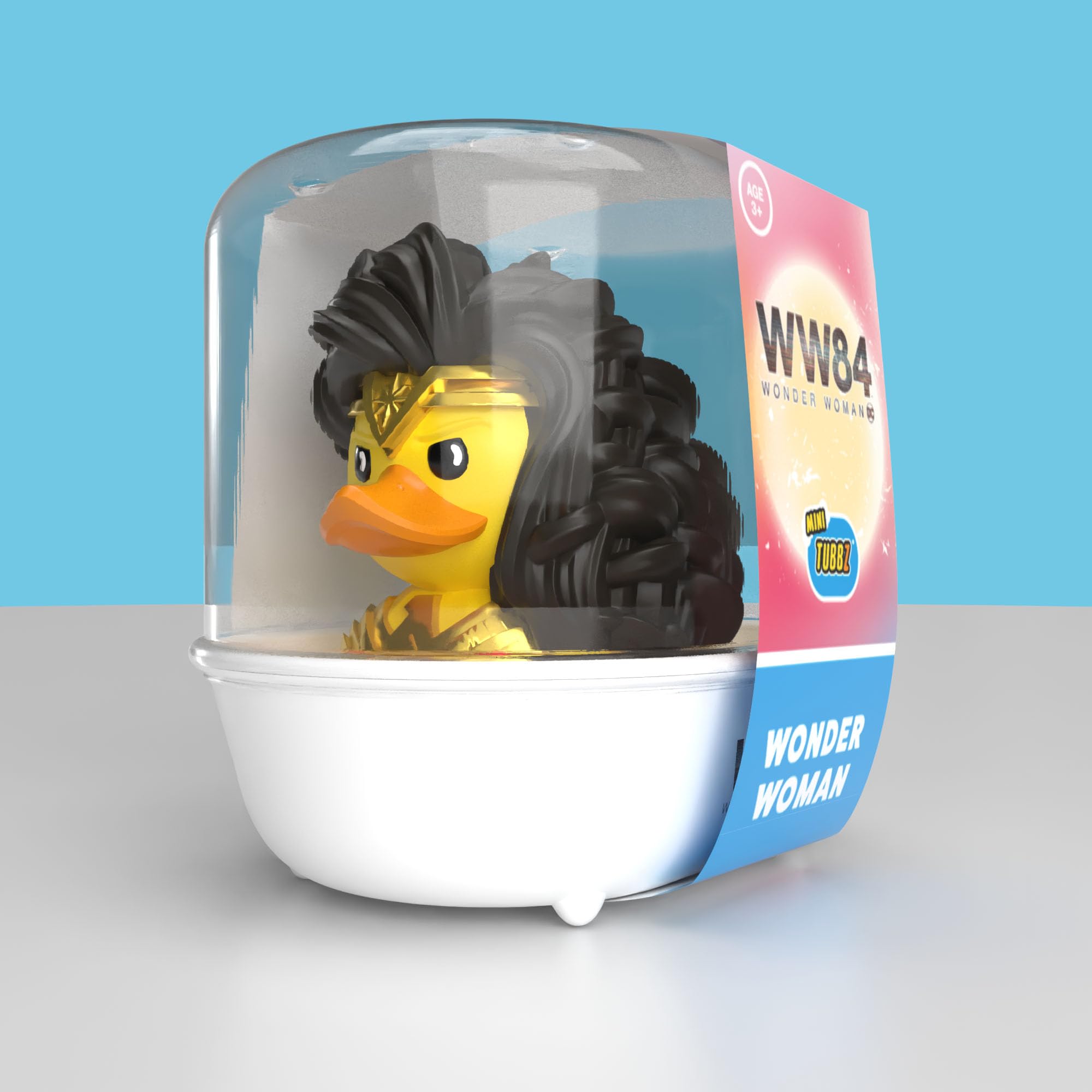 TUBBZ Mini: DC Comics - Wonder Woman Cosplaying Rubber Duck Vinyl Figure