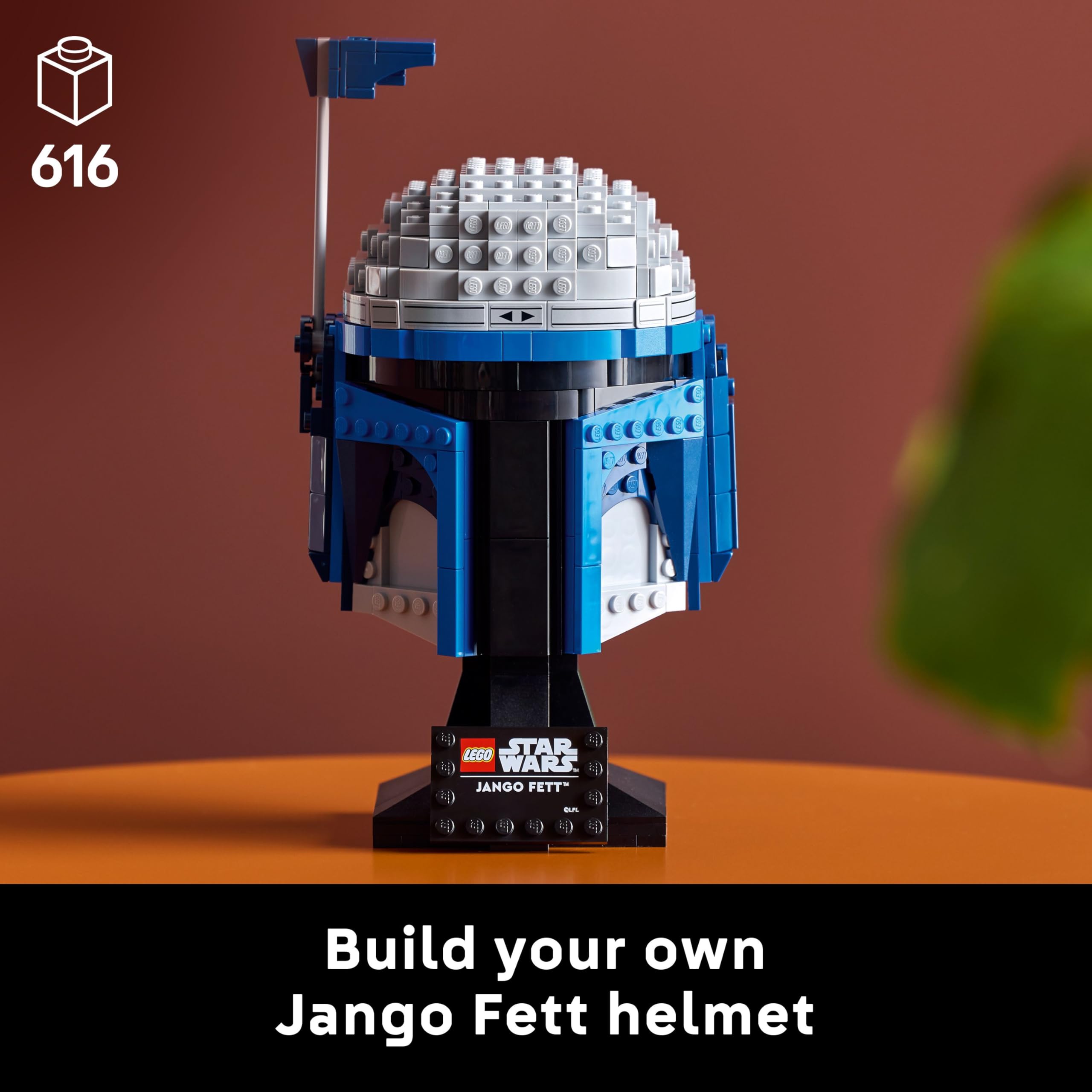 LEGO Star Wars 75408 Jango Fett Helmet - Building Set for Adults 18+ | 2025 Model