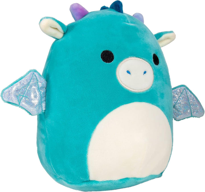 Squishmallows 7" Soft Toy - Tatiana the Dragon | Green or Red Plush Stuffed Animal | Cute Collectible Dragon Toy