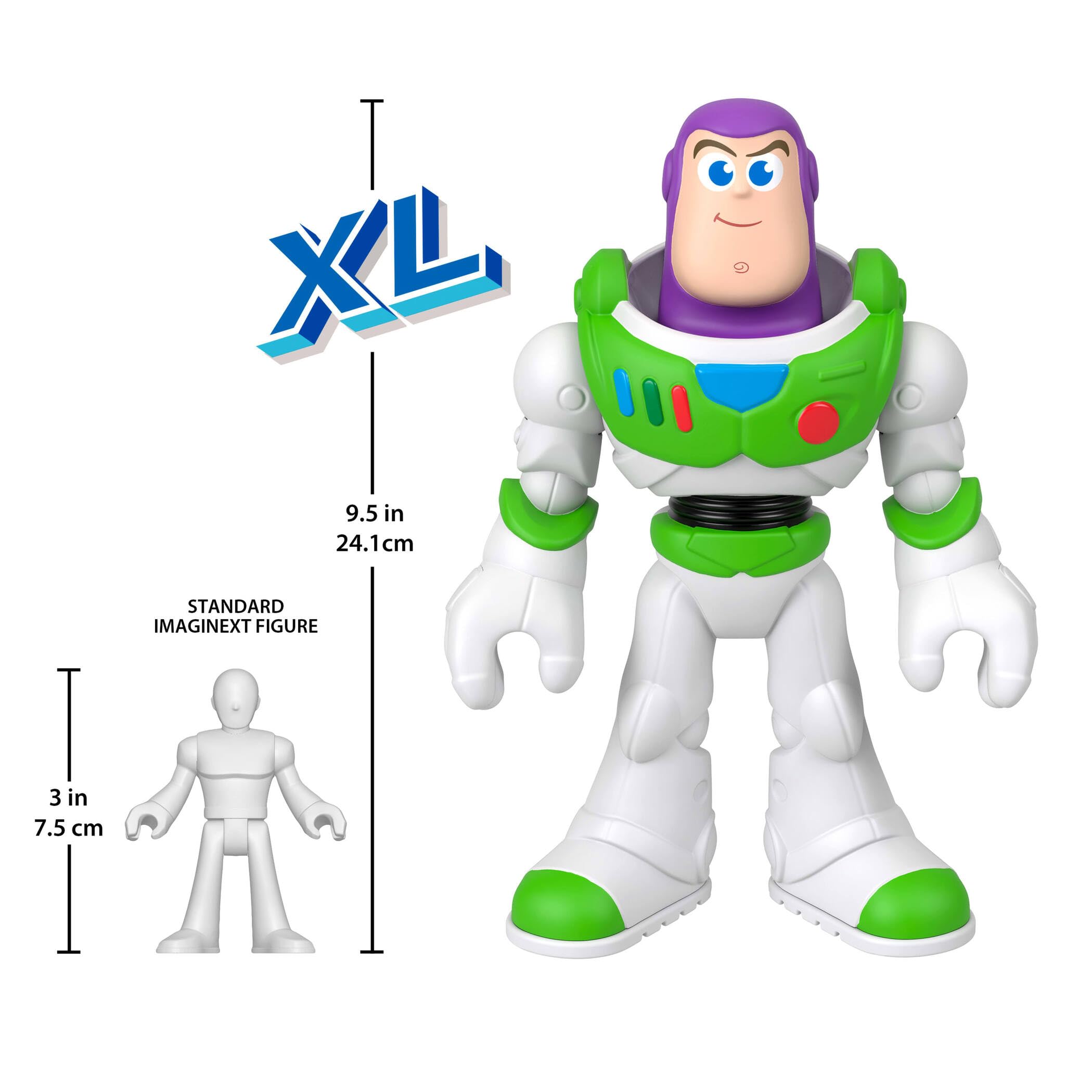 Fisher-Price Imaginext XL Buzz Lightyear Action Figure - 9-inch Articulated Figure | JMD32 3