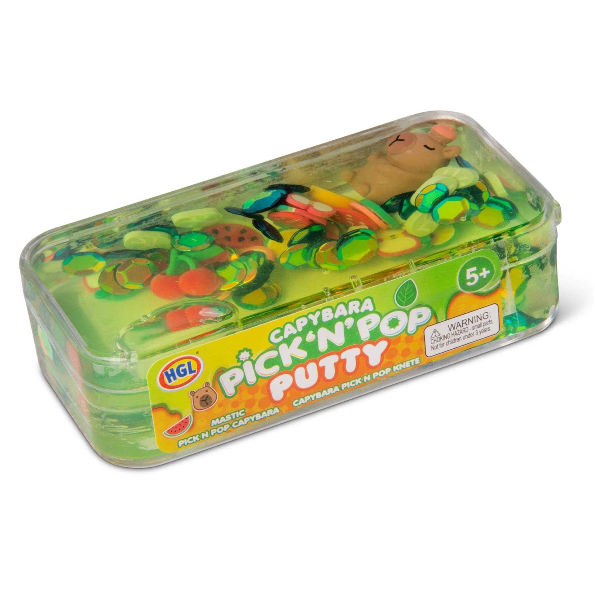 Capybara Pick N Pop Putty - Squishy Fidget Toy with Cute Characters 6