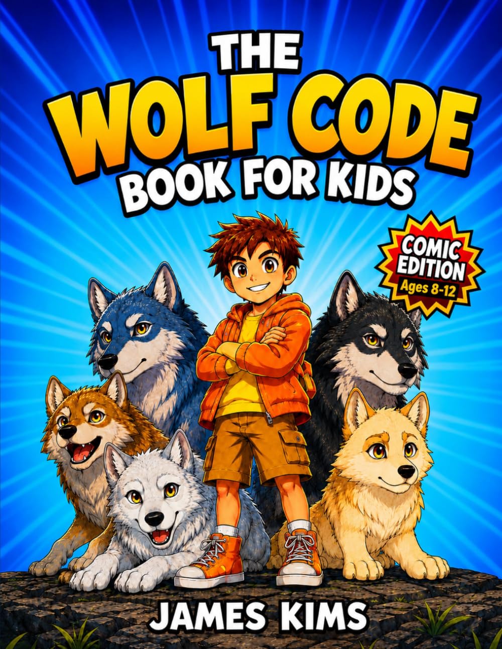 The Wolf Code Book for Kids: 24 Illustrated Stories for Ages 8-12 to Discover Courage and Confidence 1