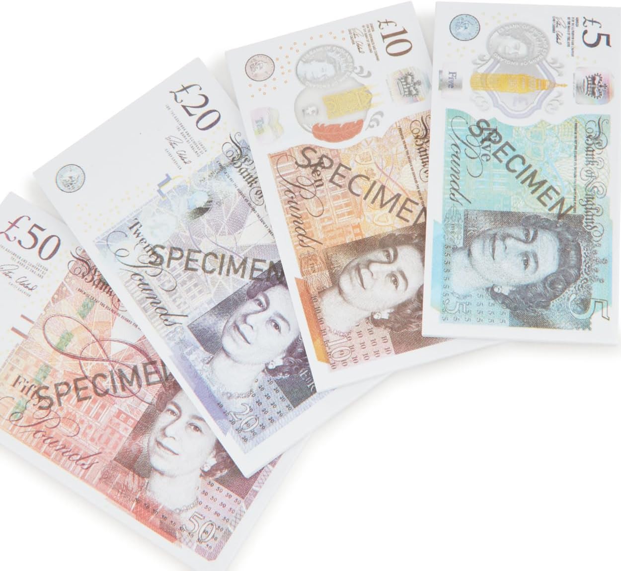 Casdon Little Shopper Play Cash Set, 82-Piece Toy Money for Role Play 3