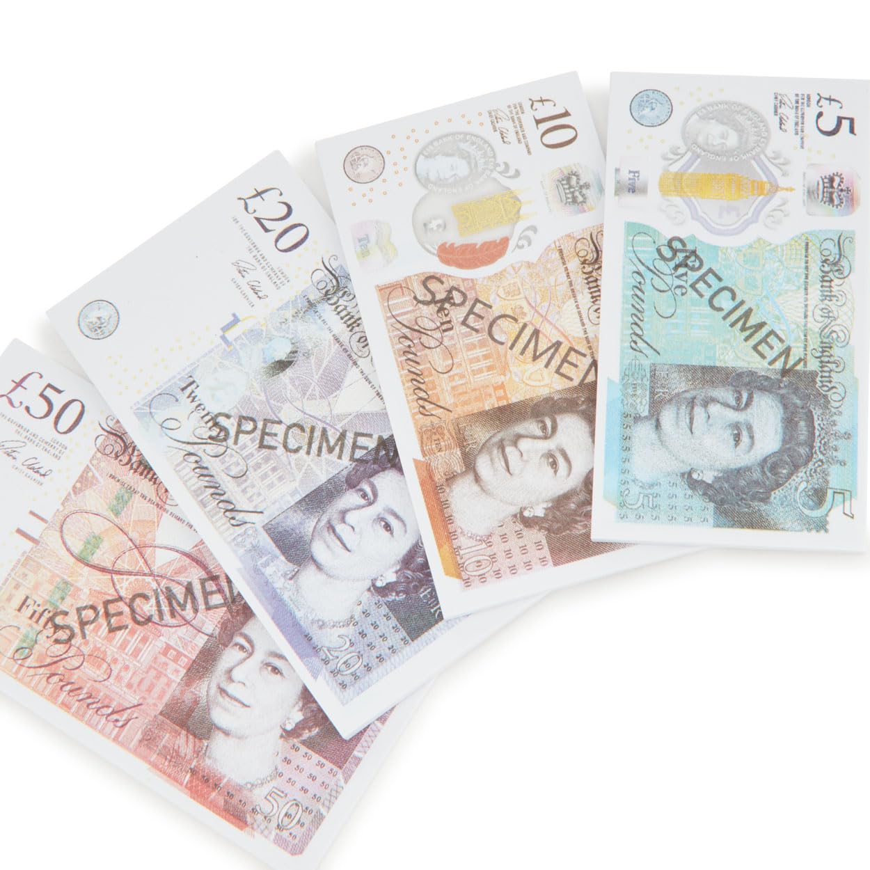 Casdon Little Shopper Play Cash Set, 82-Piece Toy Money for Role Play 7