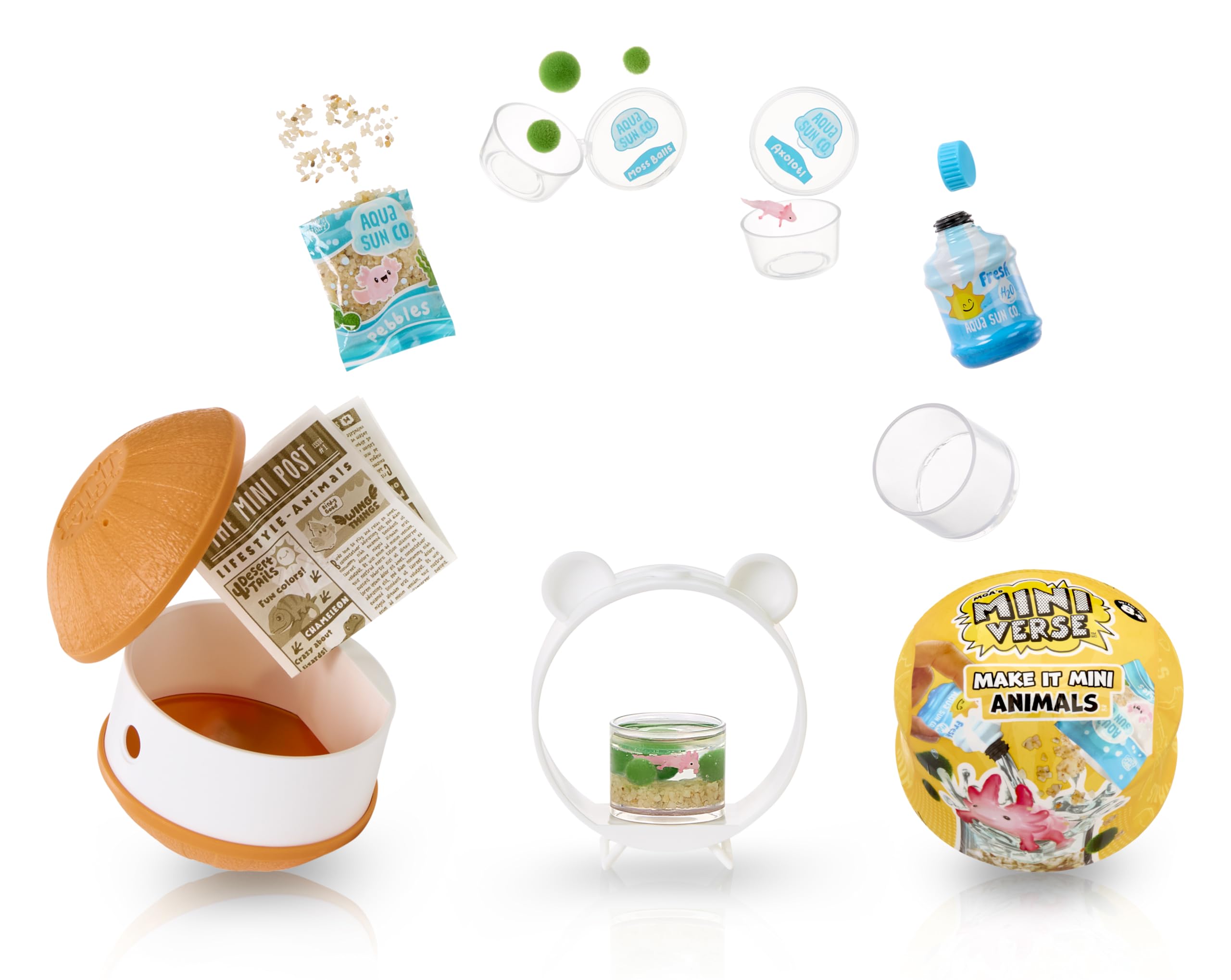 MGA Miniverse Make It Mini Animals - Mini Collectibles Mystery Blind Pack 8