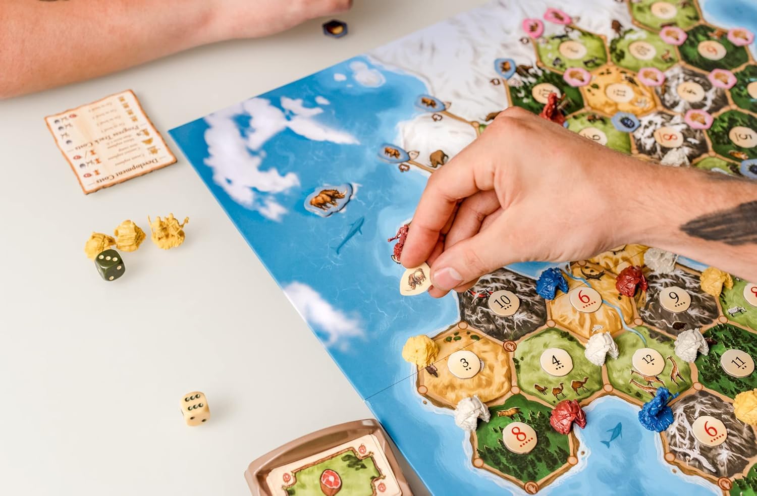 CATAN Dawn of Humankind Board Game | Ages 12+ | 3-4 Players | 90+ Minutes Play Time 2