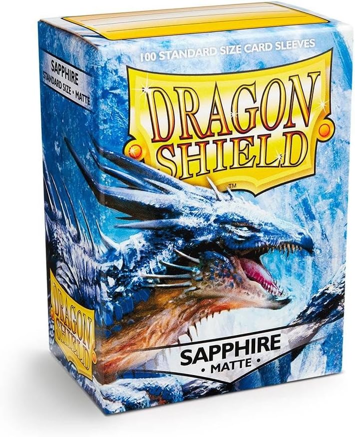 Dragon Shield Matte Standard Size Sleeves 100Pk Sapphire 2
