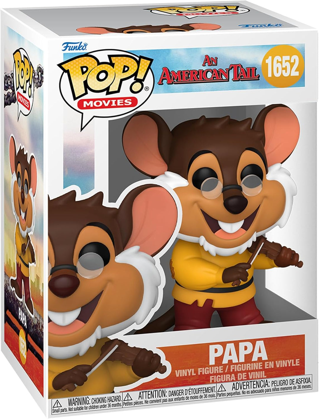 Funko Pop! Movies An American Tail - Papa Mousekewitz Vinyl Figure (81202)