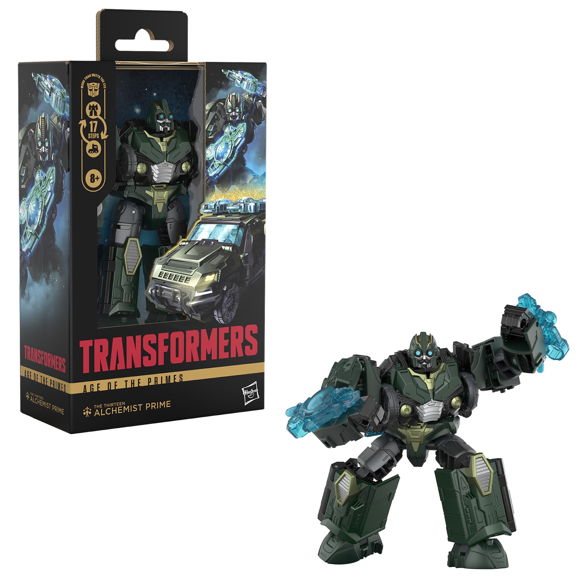 Transformers Age of the Primes Deluxe Class Alchemist Prime Action Figure | 5.5-inch | 17 Steps 3