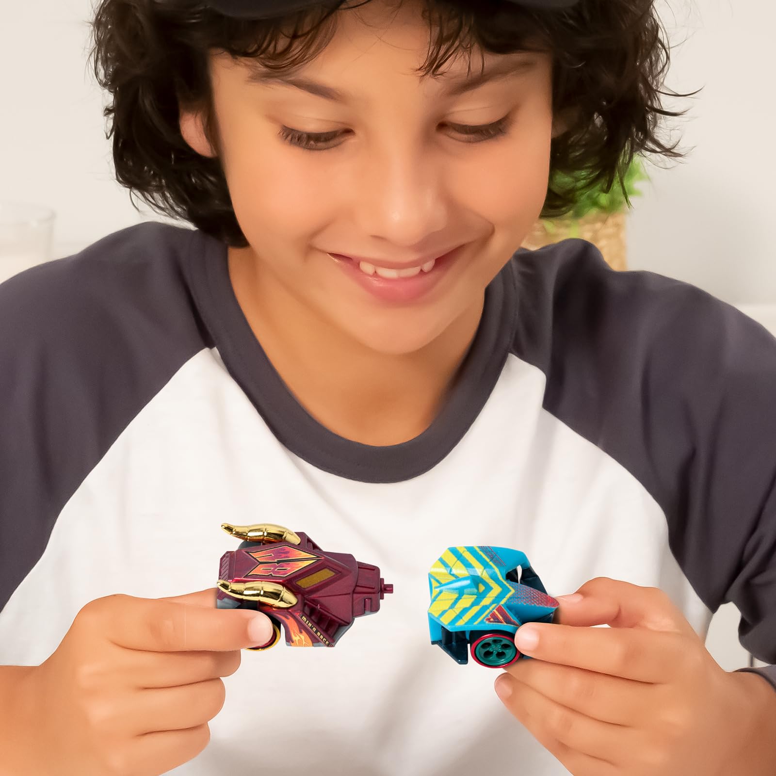 T-RACERS Mix 'N Race 3 Pack – Collectible Interchangeable Cars for Kids 3+ 17