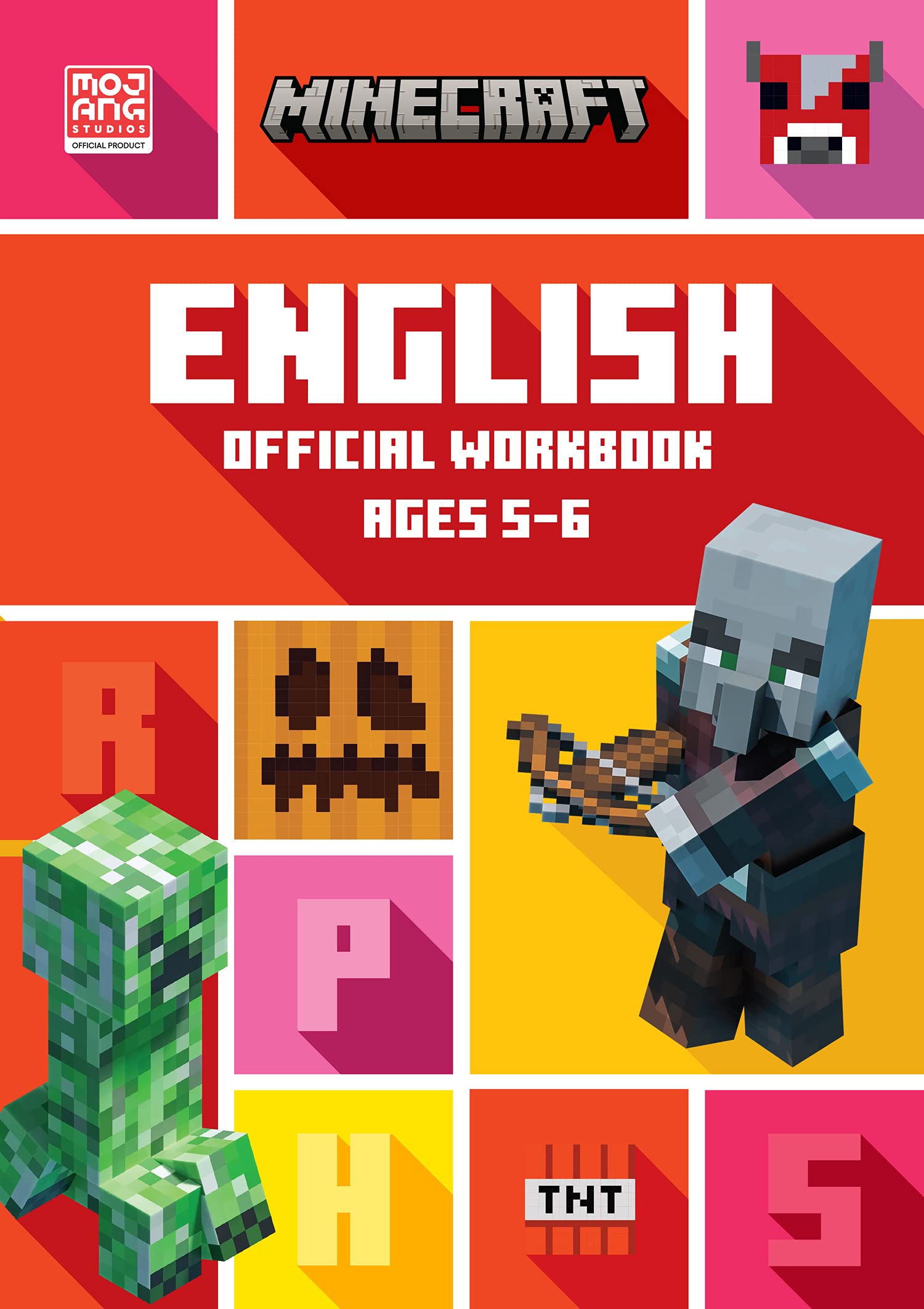 Collins Minecraft English Ages 5-6 Workbook - Vocabulary Practice | Paperback 1