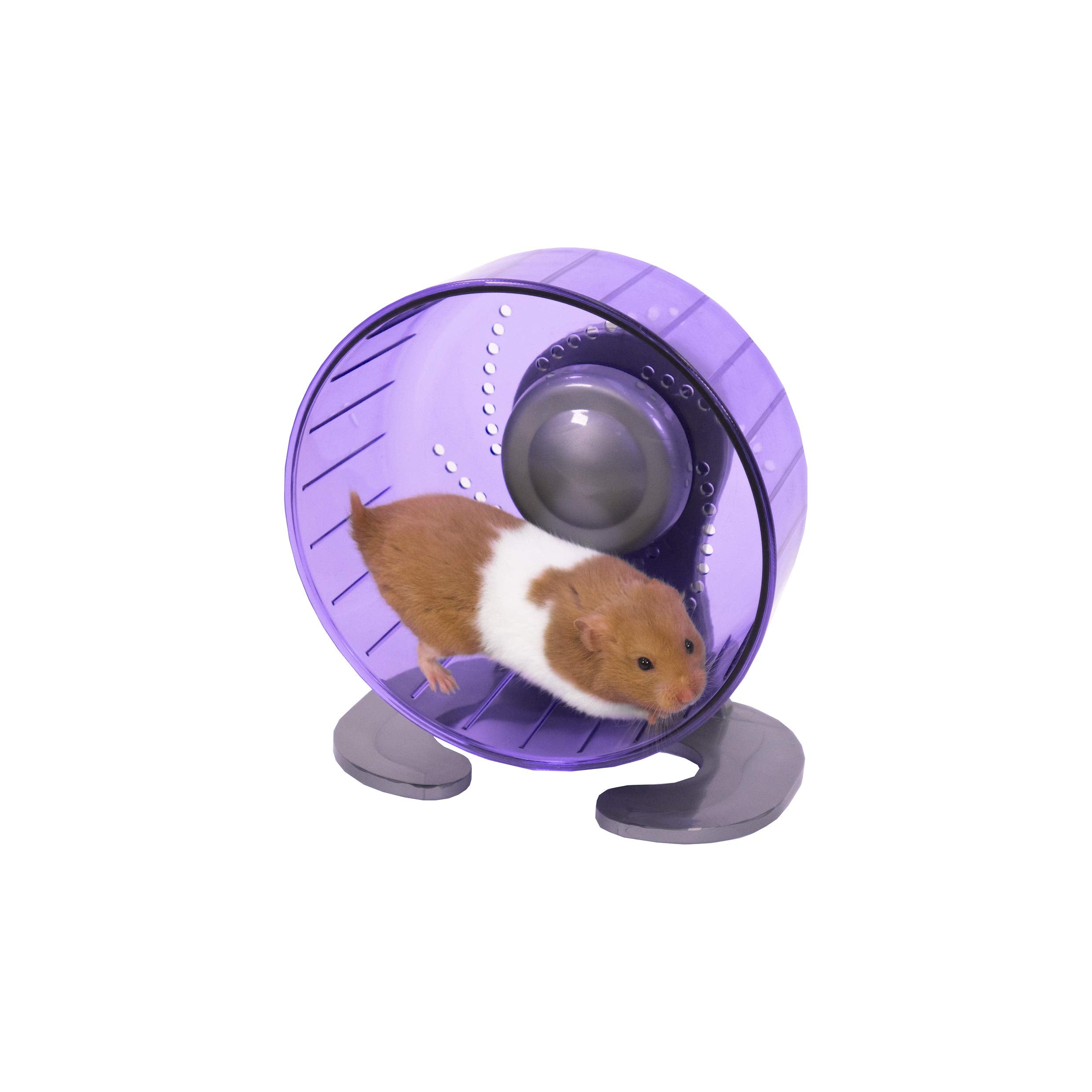 Rosewood Pico Exercise Wheel - 17cm Diameter | Solid Design | Versatile Mounting for Hamsters & Mice 4