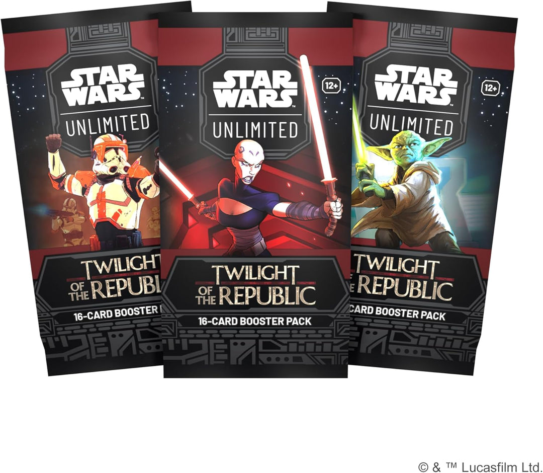 Fantasy Flight Games Star Wars: Unlimited TCG Twilight of the Republic Booster Pack (SWH0301EN)