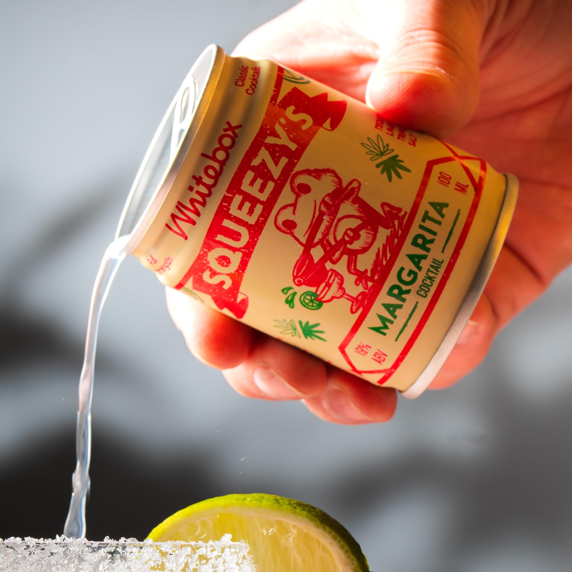 WHITEBOX COCKTAILS Single Serve Classic Squeezy’s Margarita — Case of 4 Cocktails 3