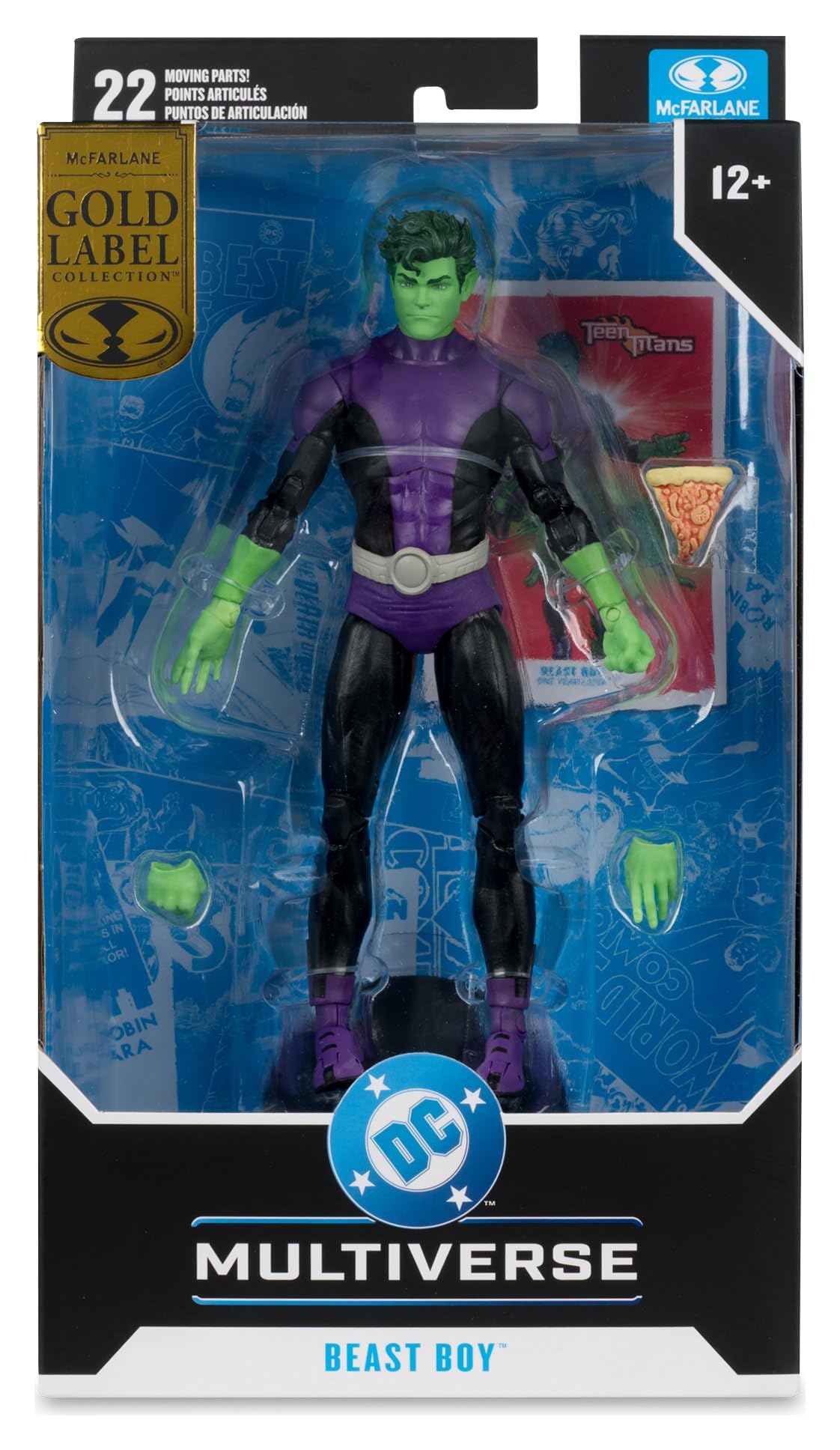 McFarlane DC Multiverse Beast Boy (One Year Later) Gold Label 7in Action Figure 6