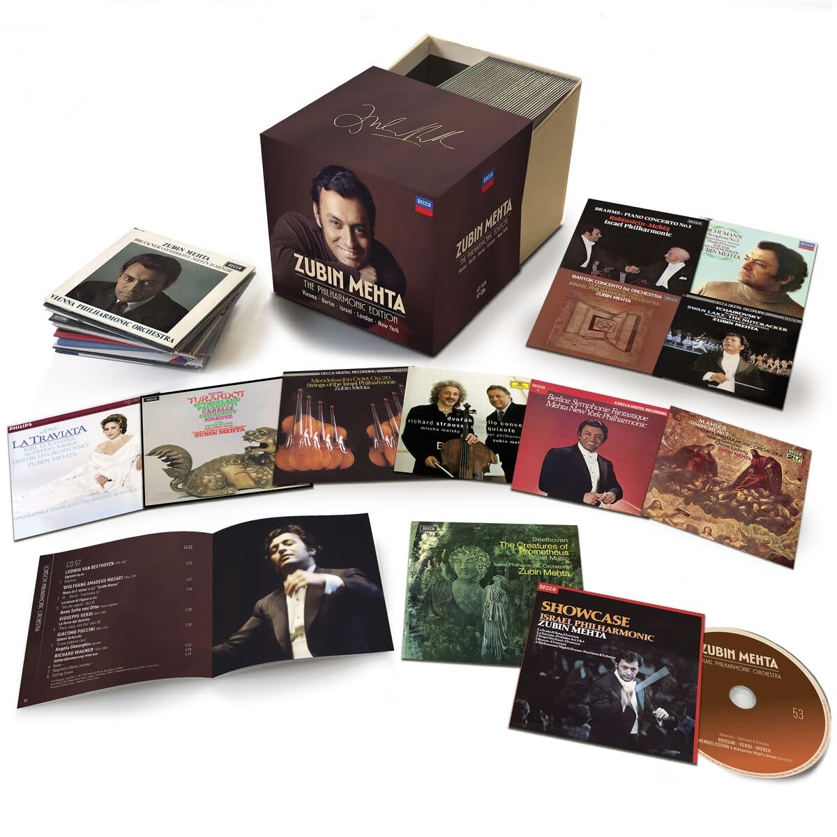 Zubin Mehta - The Philharmonic Edition [Box Set CD]