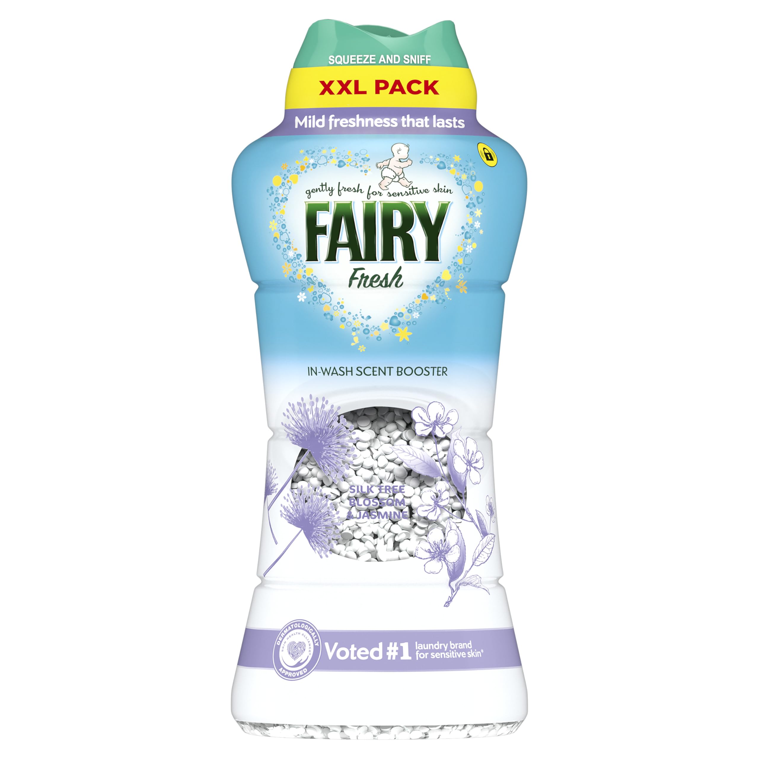 Fairy Non Bio - Silk Tree Blossom & Jasmine In-Wash Scent Booster (735g) 2