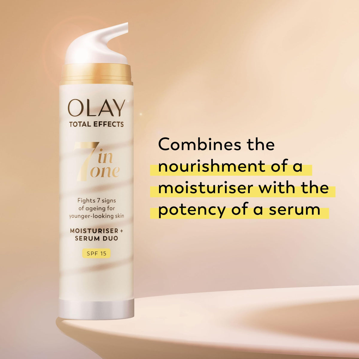 Olay Total Effects Anti-Ageing Moisturiser and Serum Duo SPF 20 - 40ml