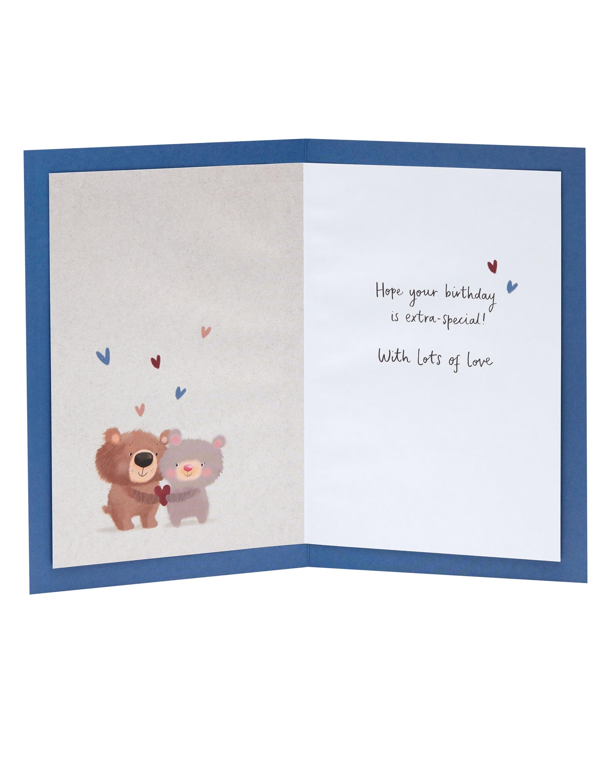 UK Greetings Birthday Card for Husband with Copper Foil Details | 155 x 235 mm