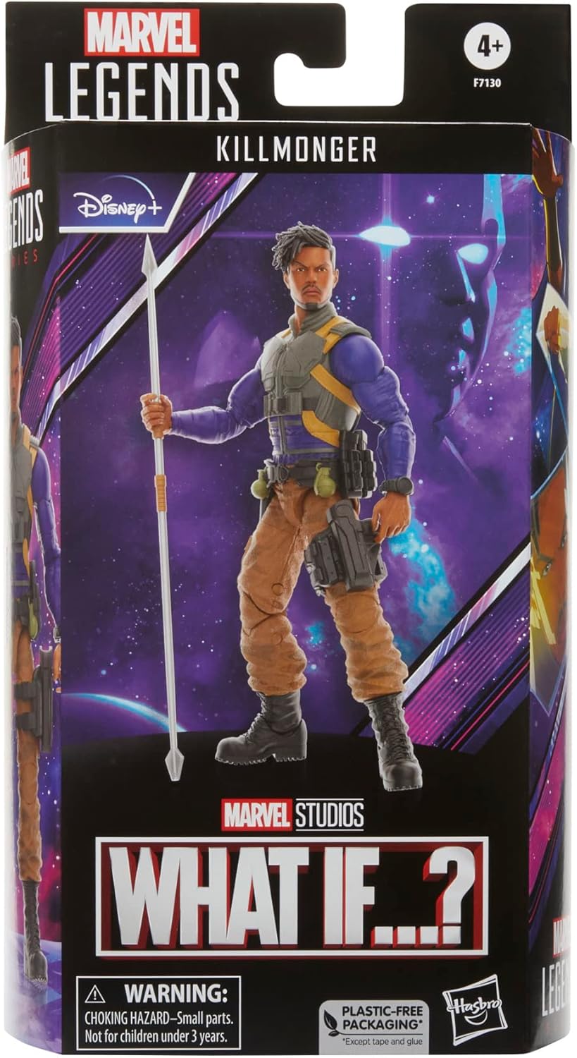 Marvel Legends Series What If…? - Killmonger Action Figure (F7130)