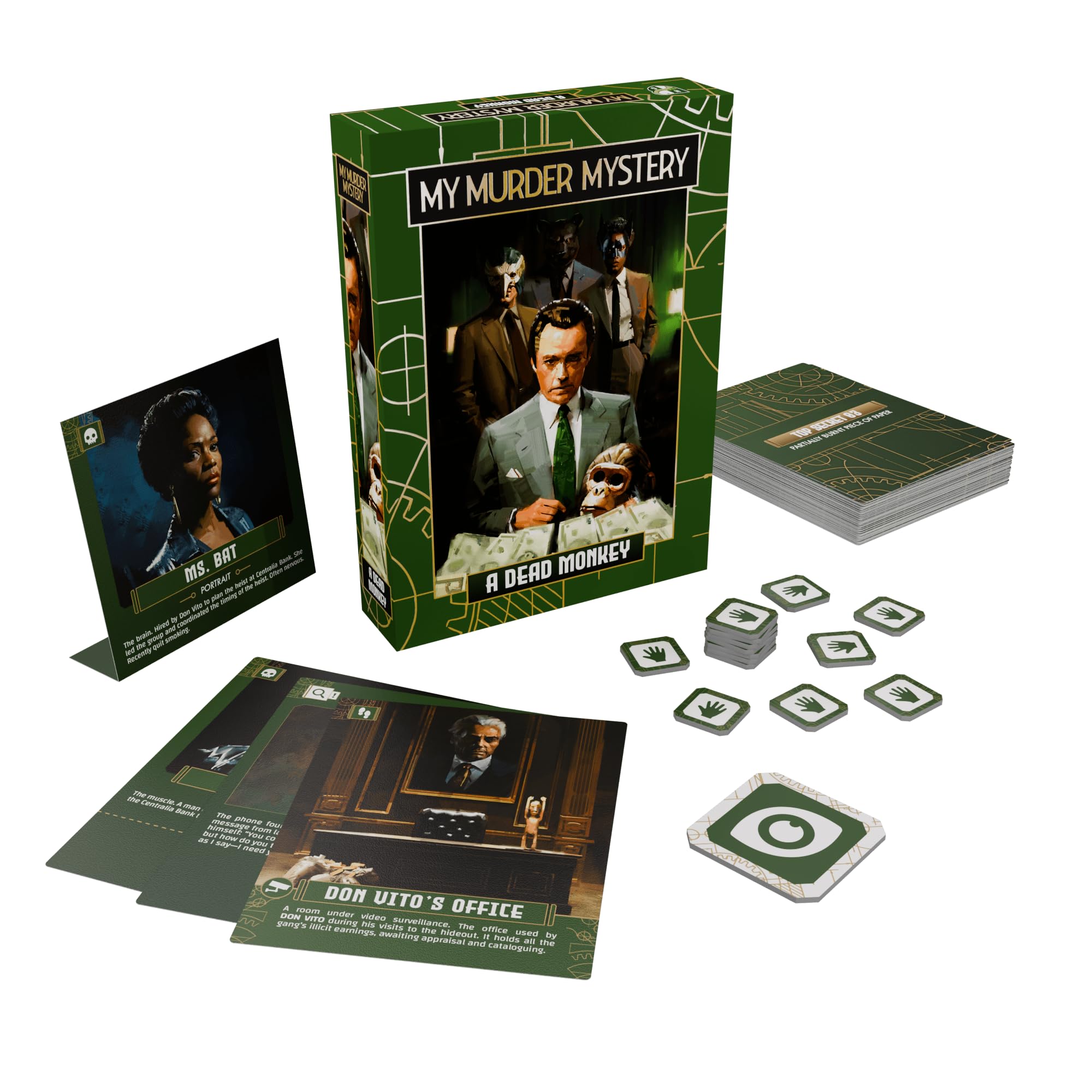 Horrible Guild My Murder Mystery: A Dead Monkey Competitive Investigation Game for Adults 3