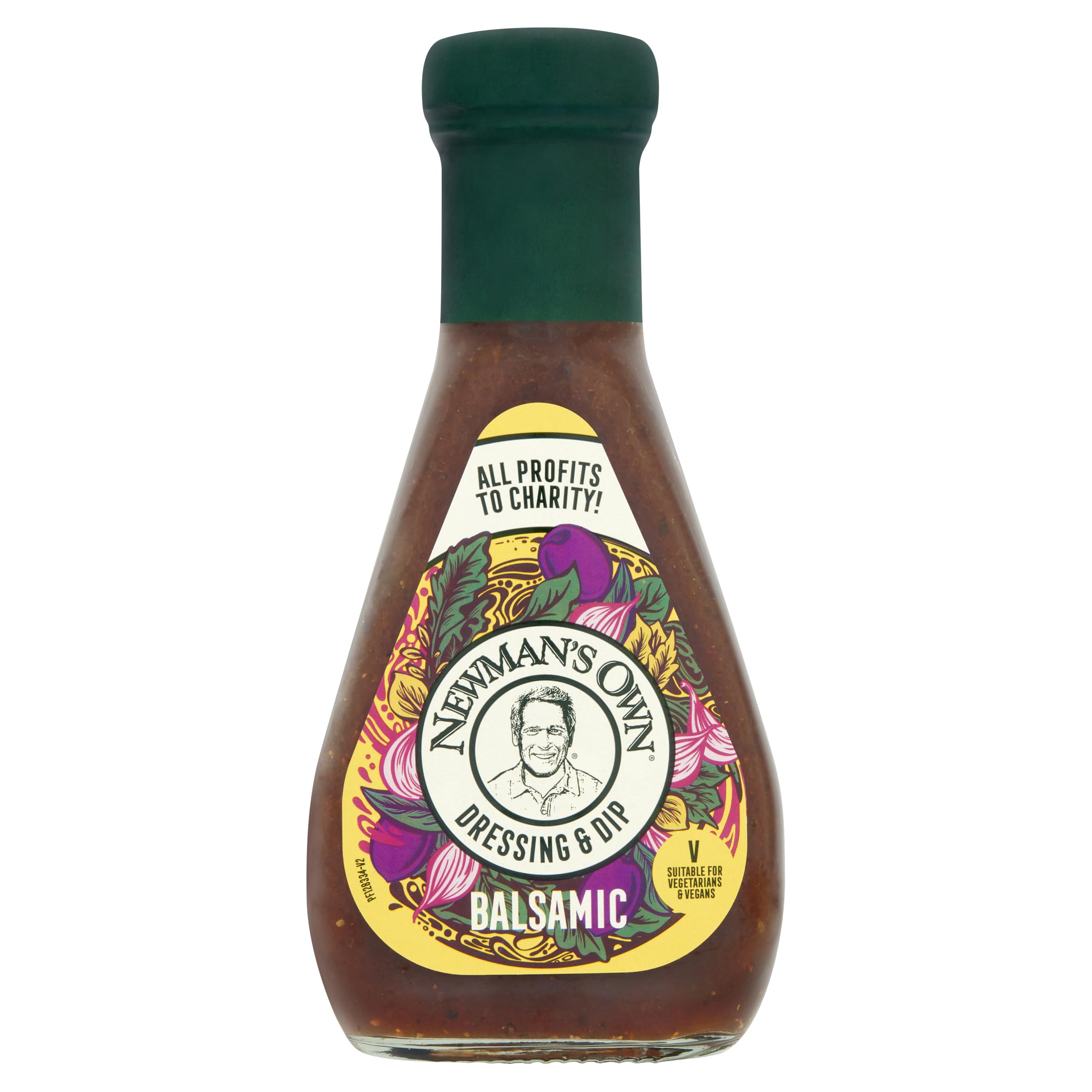 Newman's Own Balsamic Vinaigrette Dressing - Made with Extra Virgin Olive Oil & Garlic | 250 ml 1