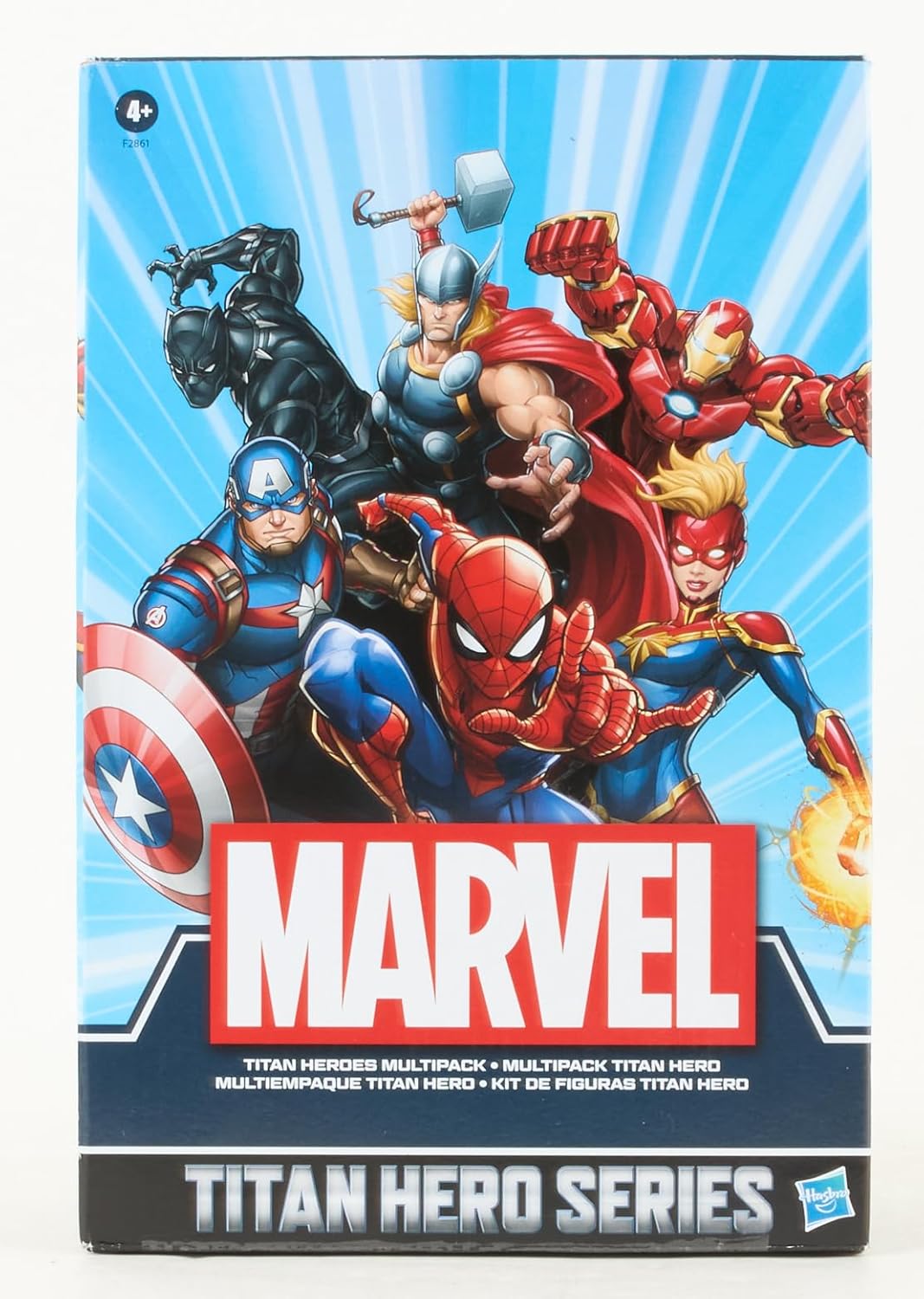 Marvel Titan Hero Series 6-Pack Action Figures - 30 cm Scale Super Heroes 5