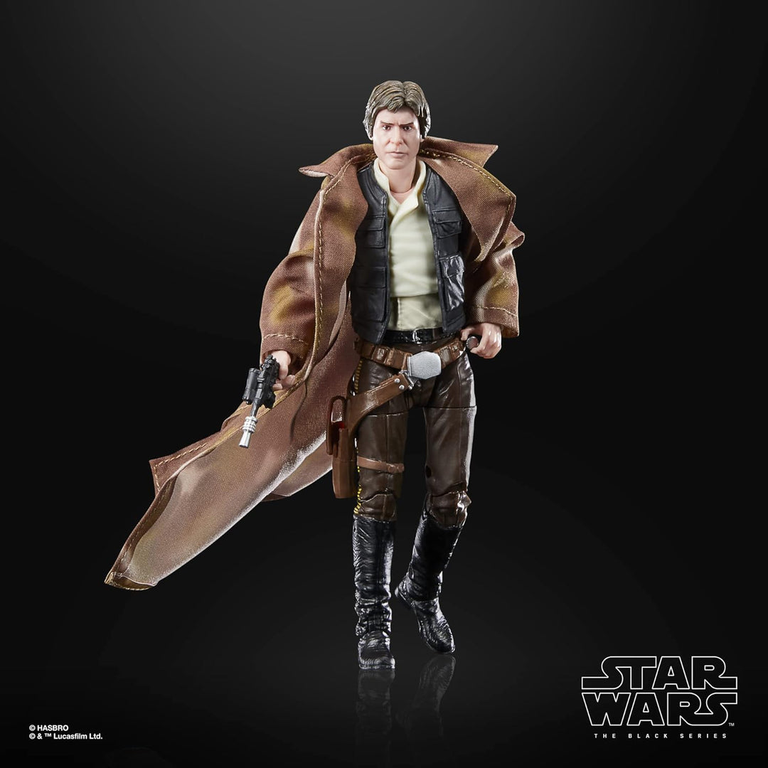 Hasbro Star Wars The Black Series Han Solo Action Figure - 6-Inch Collectible for Ages 4+