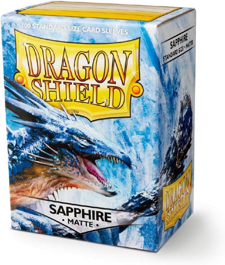 Dragon Shield Matte Standard Size Sleeves 100Pk Sapphire 1