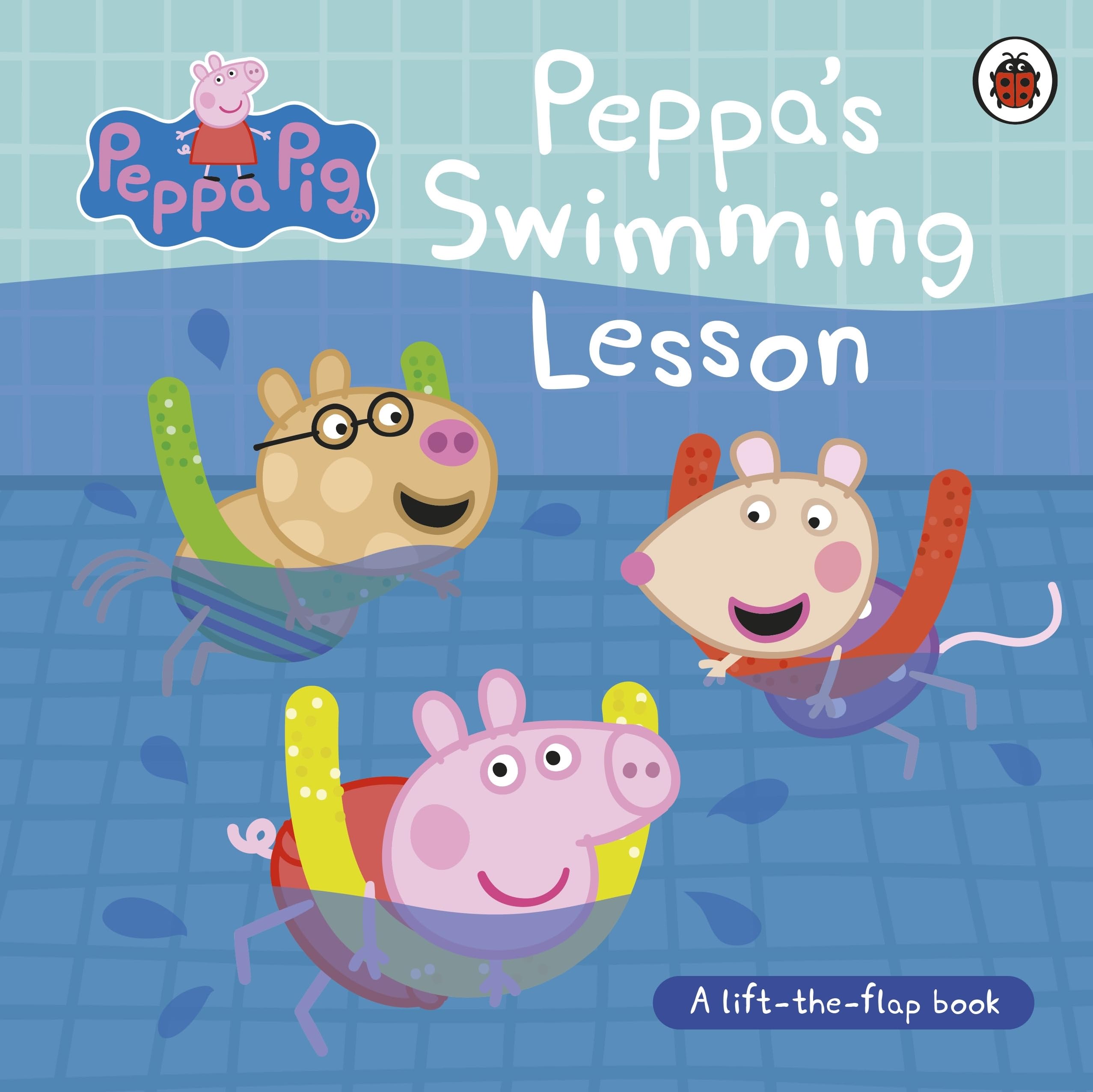 Ladybird Peppa Pig: Peppa’s Swimming Lesson - Lift-the-Flap Board Book | Ages 3-6 1