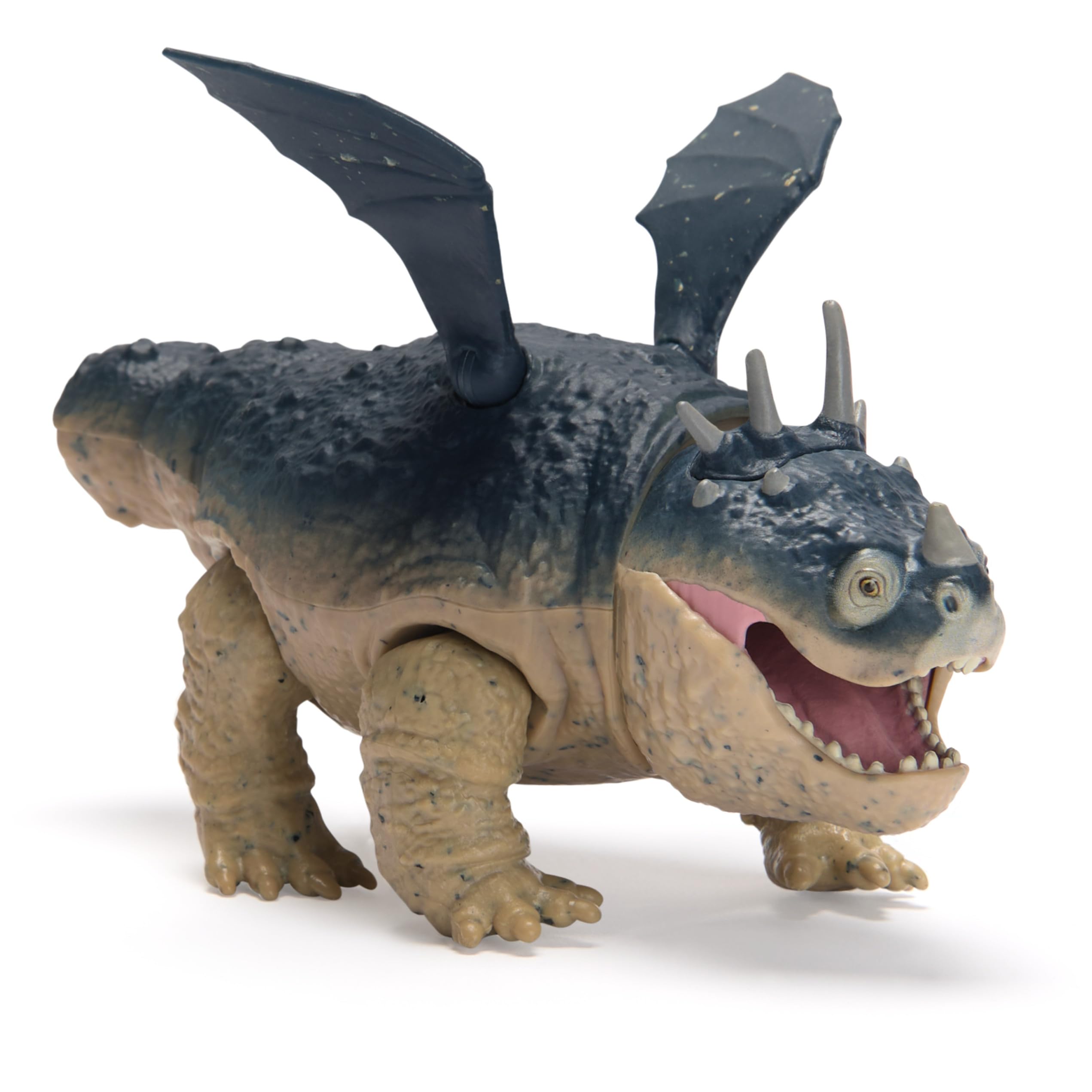 Dreamworks Dragons Gronckle Action Figure - 13 cm Collectible with Articulated Wings & Bobblehead | Age 4+
