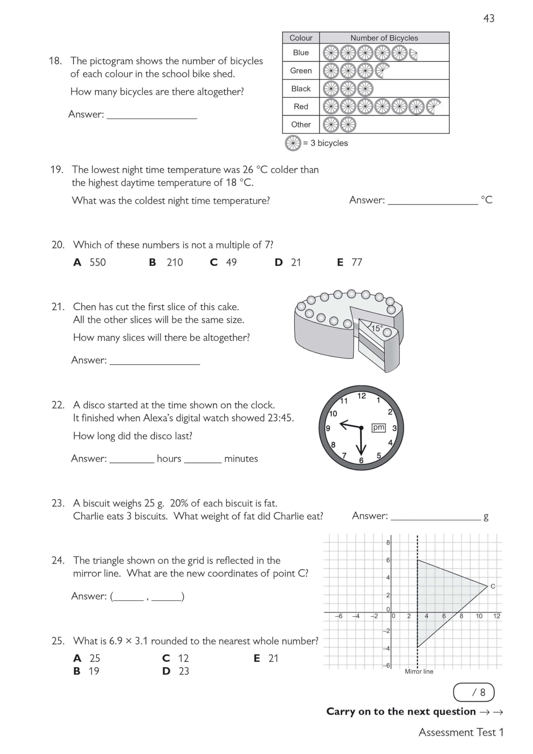 CGP 11+ GL Maths Practice Book & Assessment Tests - Ages 9-10 (with Online Edition) 8