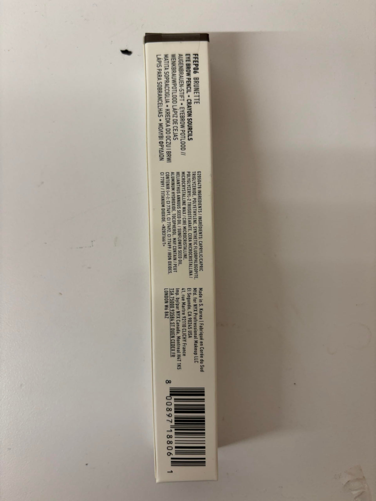 NYX Professional Makeup Fill & Fluff Eyebrow Pomade Pencil - Brunette